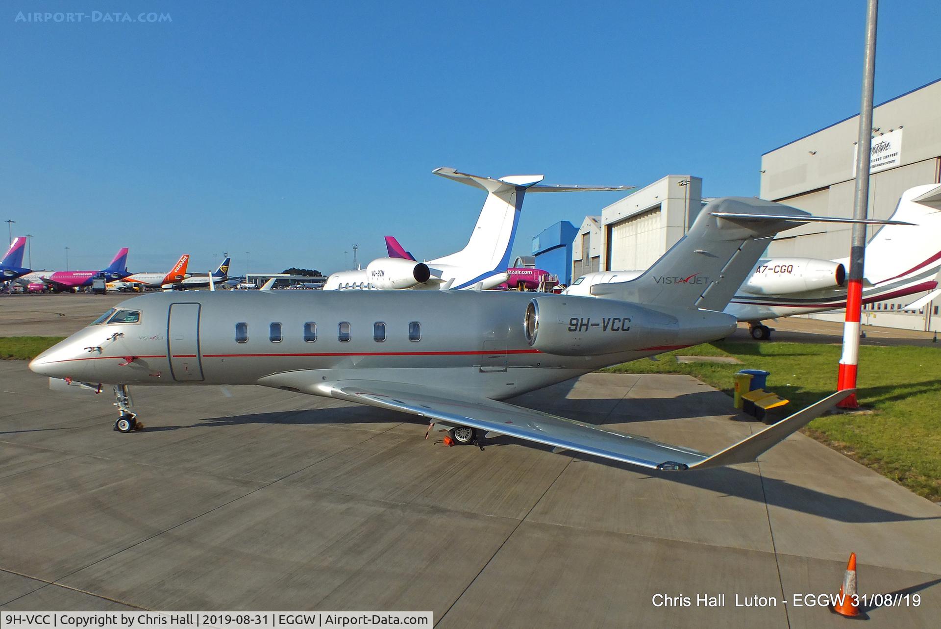 9H-VCC, 2015 Bombardier Challenger 350 (BD-100-1A10) C/N 20535, Luton