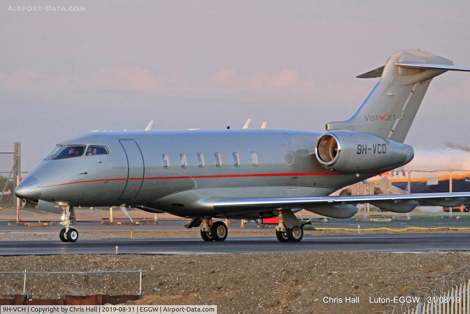 9H-VCH, 2014 Bombardier Challenger 350 (BD-100-1A10) C/N 20546, Luton