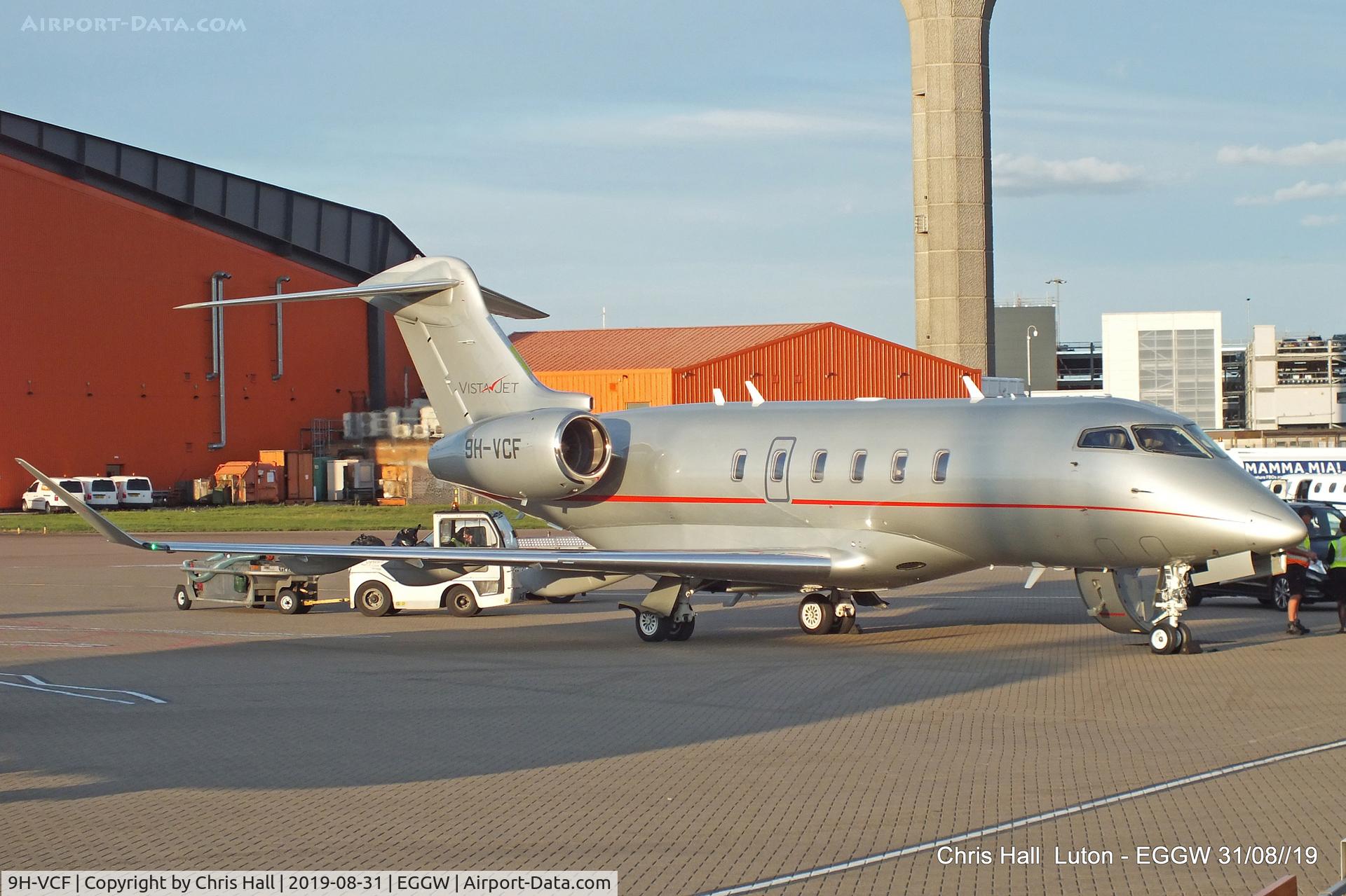 9H-VCF, 2014 Bombardier Challenger 350 (BD-100-1A10) C/N 20541, Luton