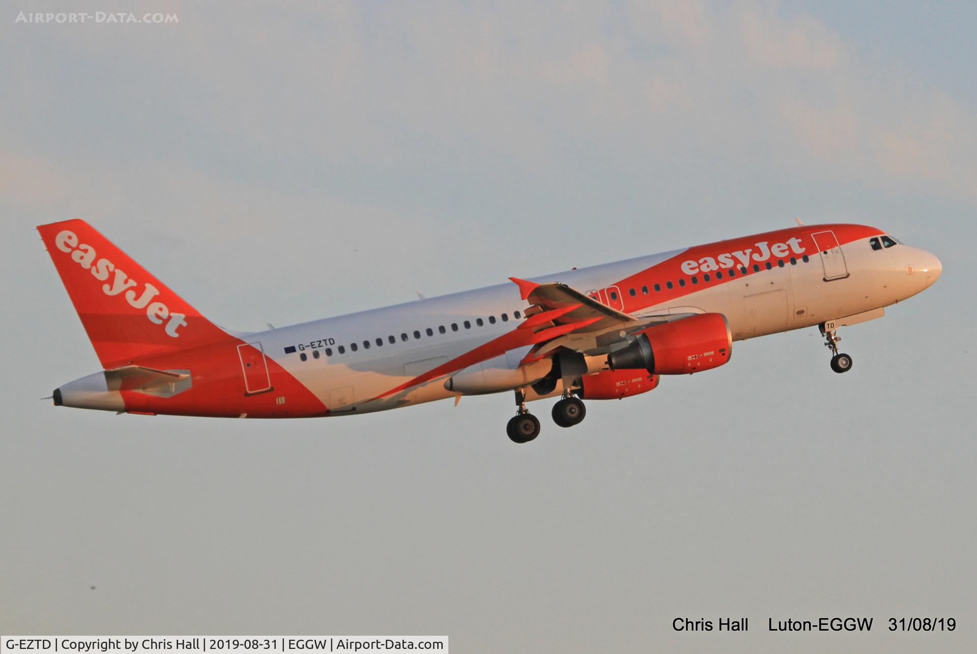 G-EZTD, 2009 Airbus A320-214 C/N 3909, Luton