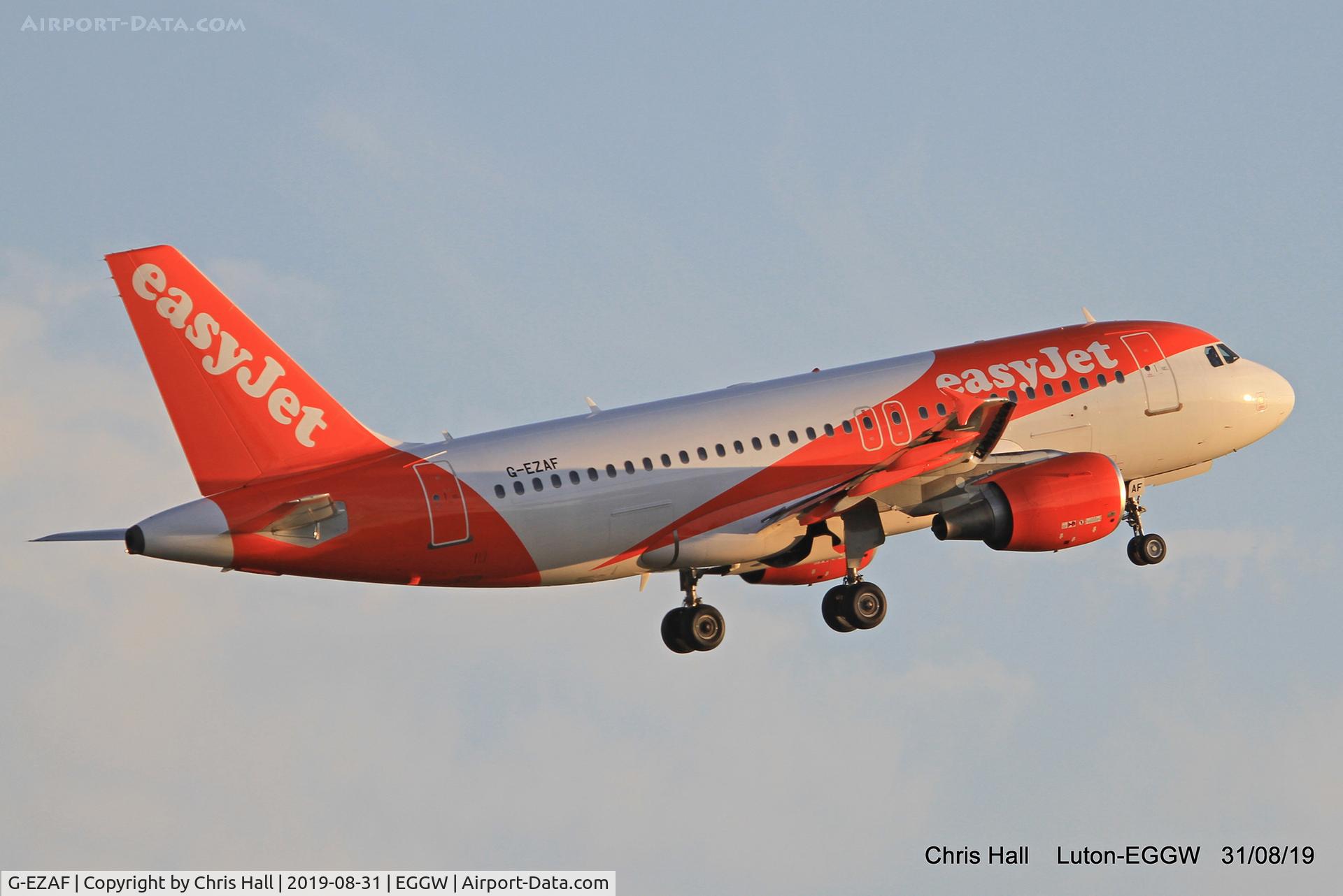 G-EZAF, 2006 Airbus A319-111 C/N 2715, Luton