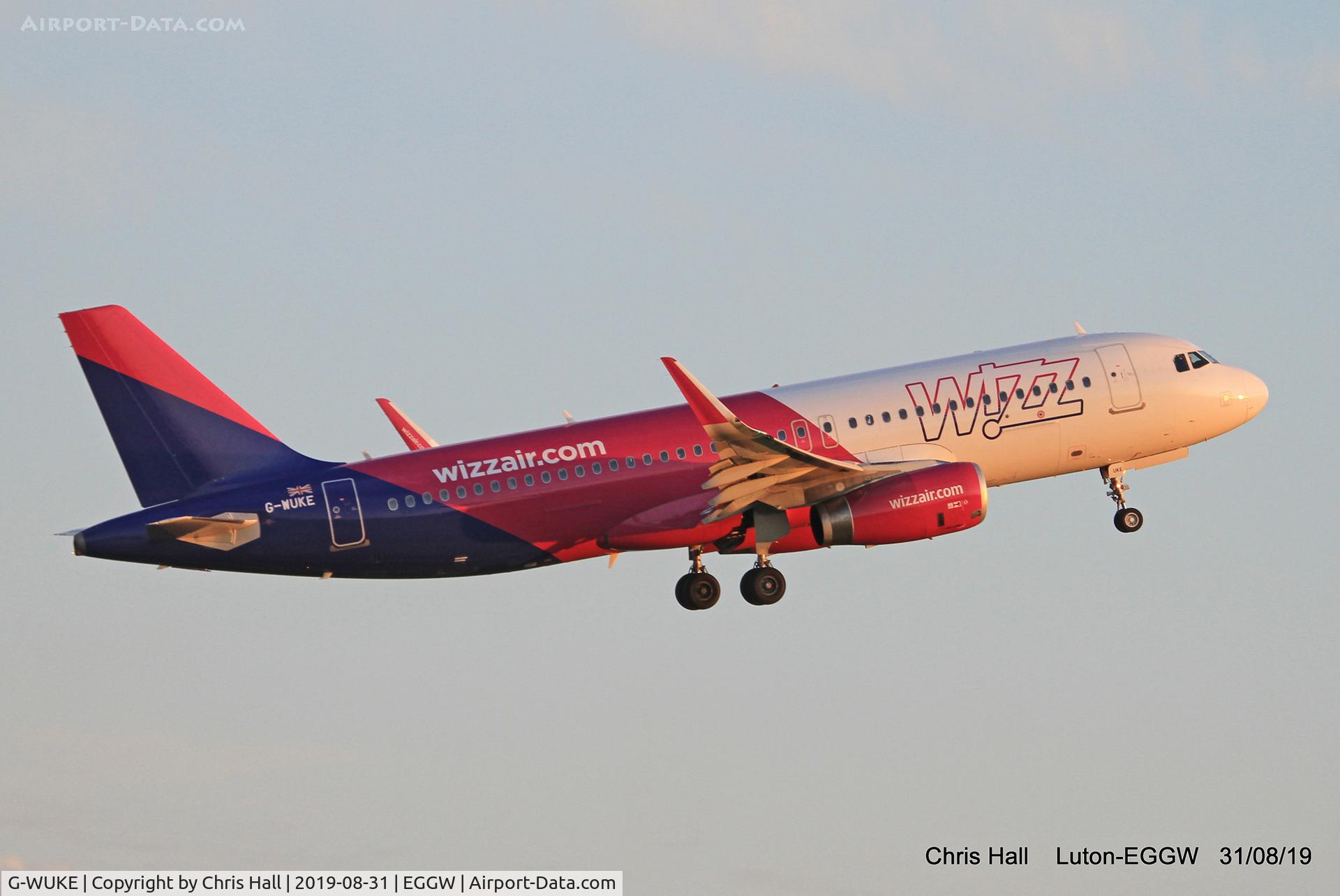 G-WUKE, 2018 Airbus A320-232 C/N 8327, Luton