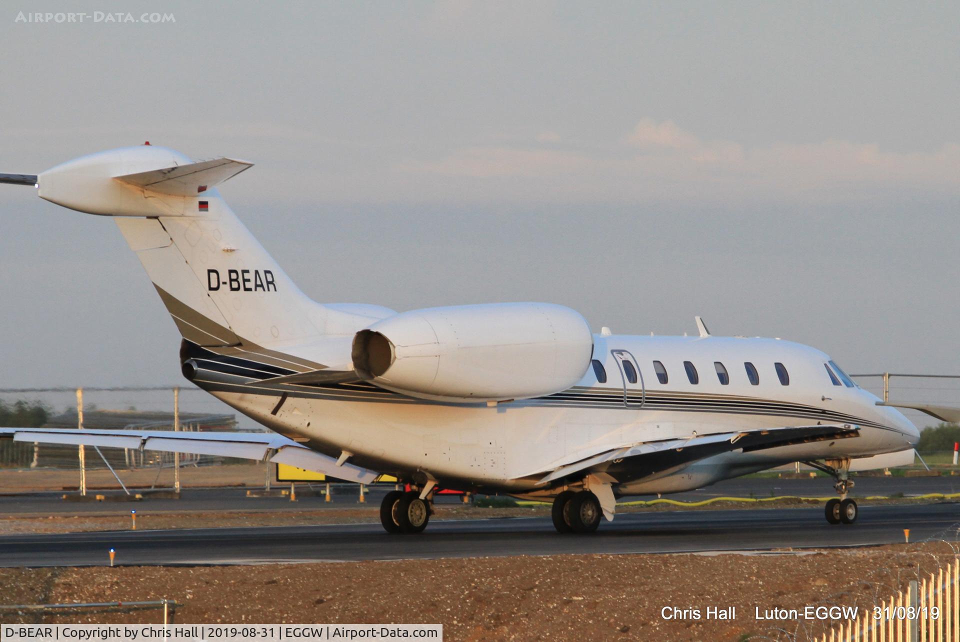 D-BEAR, 1999 Cessna 750 Citation X Citation X C/N 750-0085, Luton