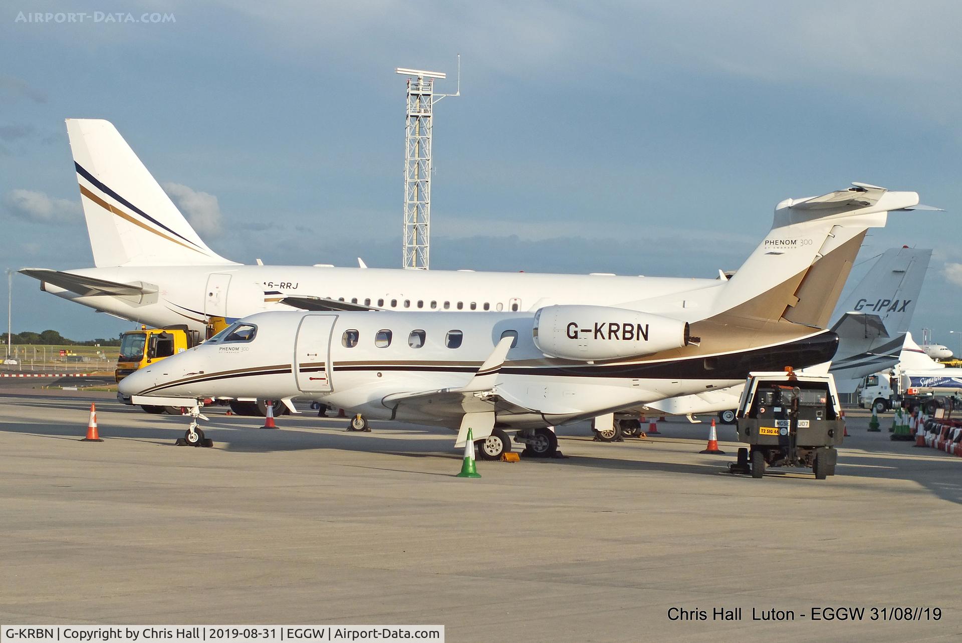 G-KRBN, 2016 Embraer EMB-505 Phenom 300 C/N 50500358, Luton