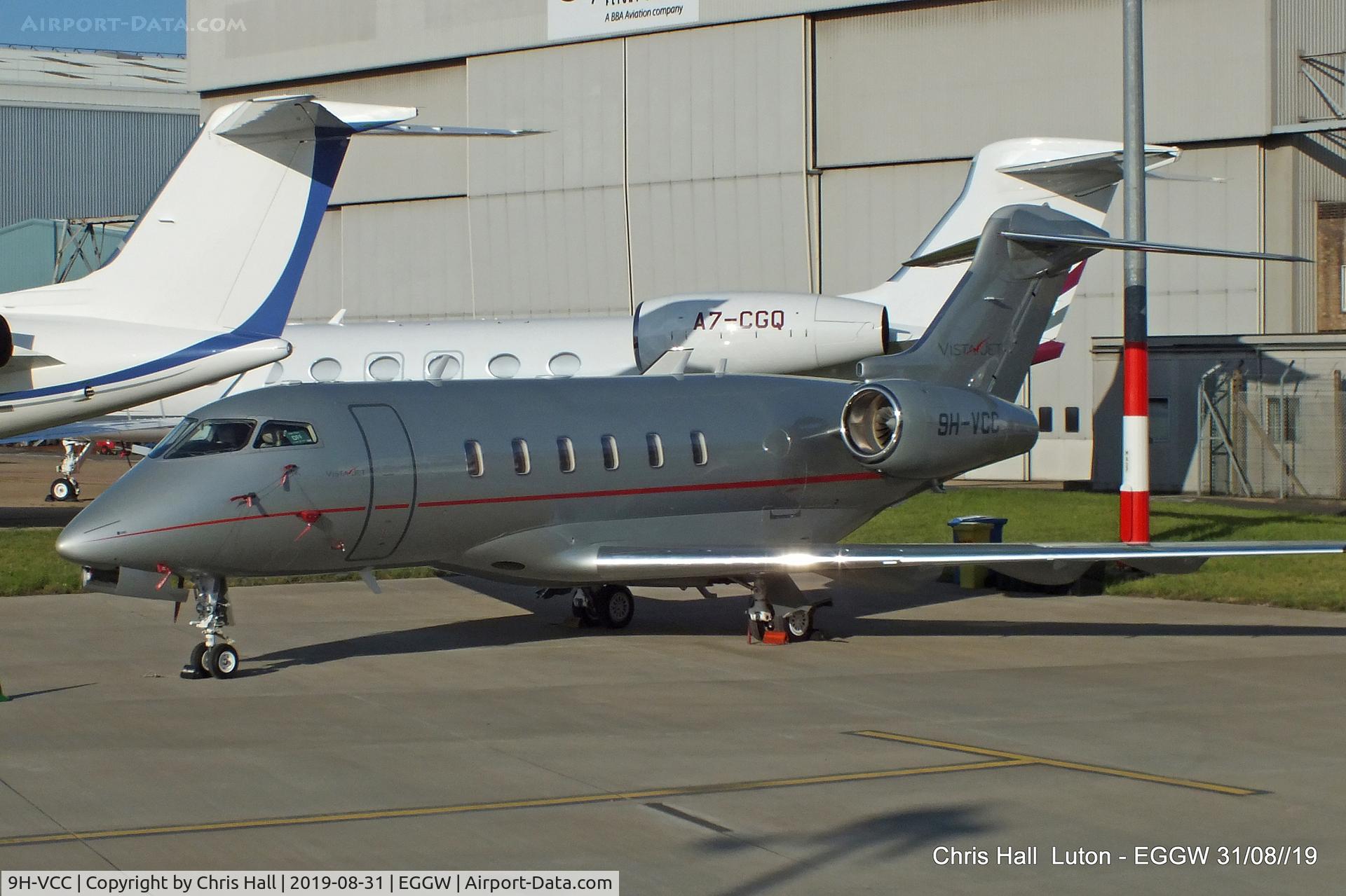 9H-VCC, 2015 Bombardier Challenger 350 (BD-100-1A10) C/N 20535, Luton