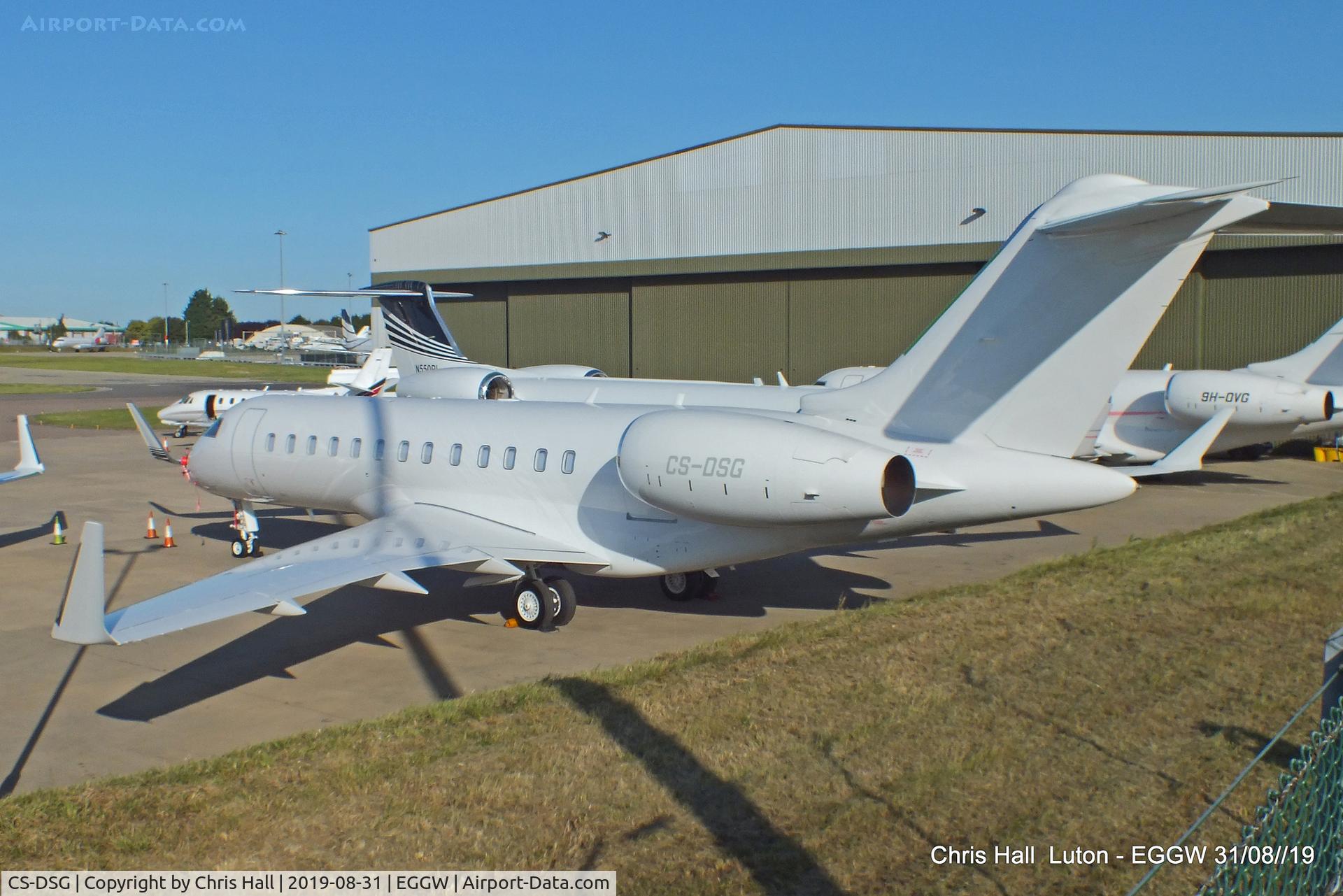 CS-DSG, 2018 Bombardier BD 700-1A10 Global 6000 C/N 9843, Luton