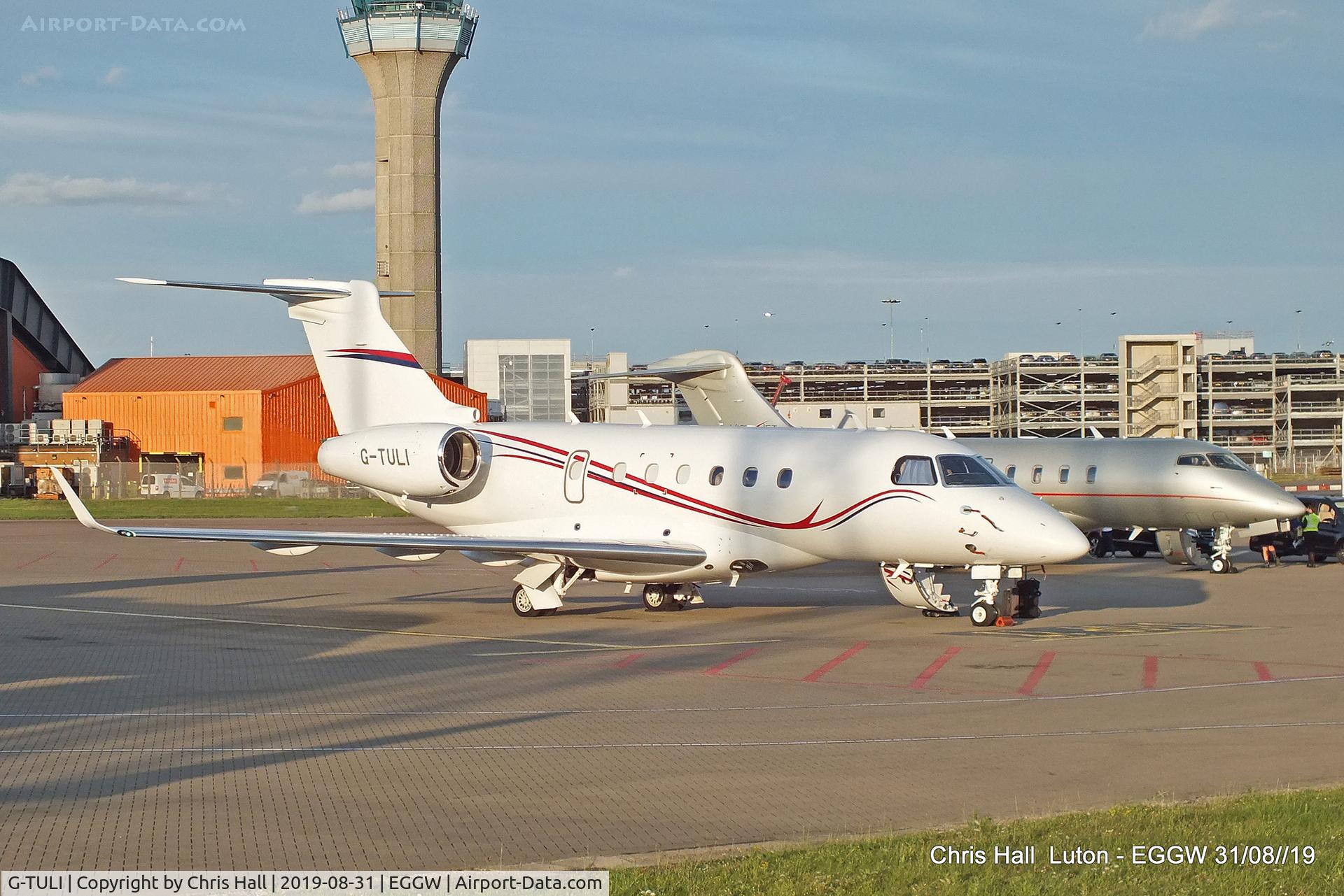 G-TULI, 2015 Embraer EMB-550 Legacy 500 C/N 55000031, Luton