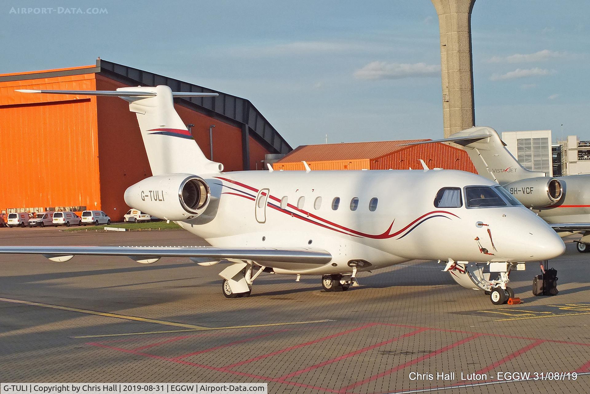 G-TULI, 2015 Embraer EMB-550 Legacy 500 C/N 55000031, Luton