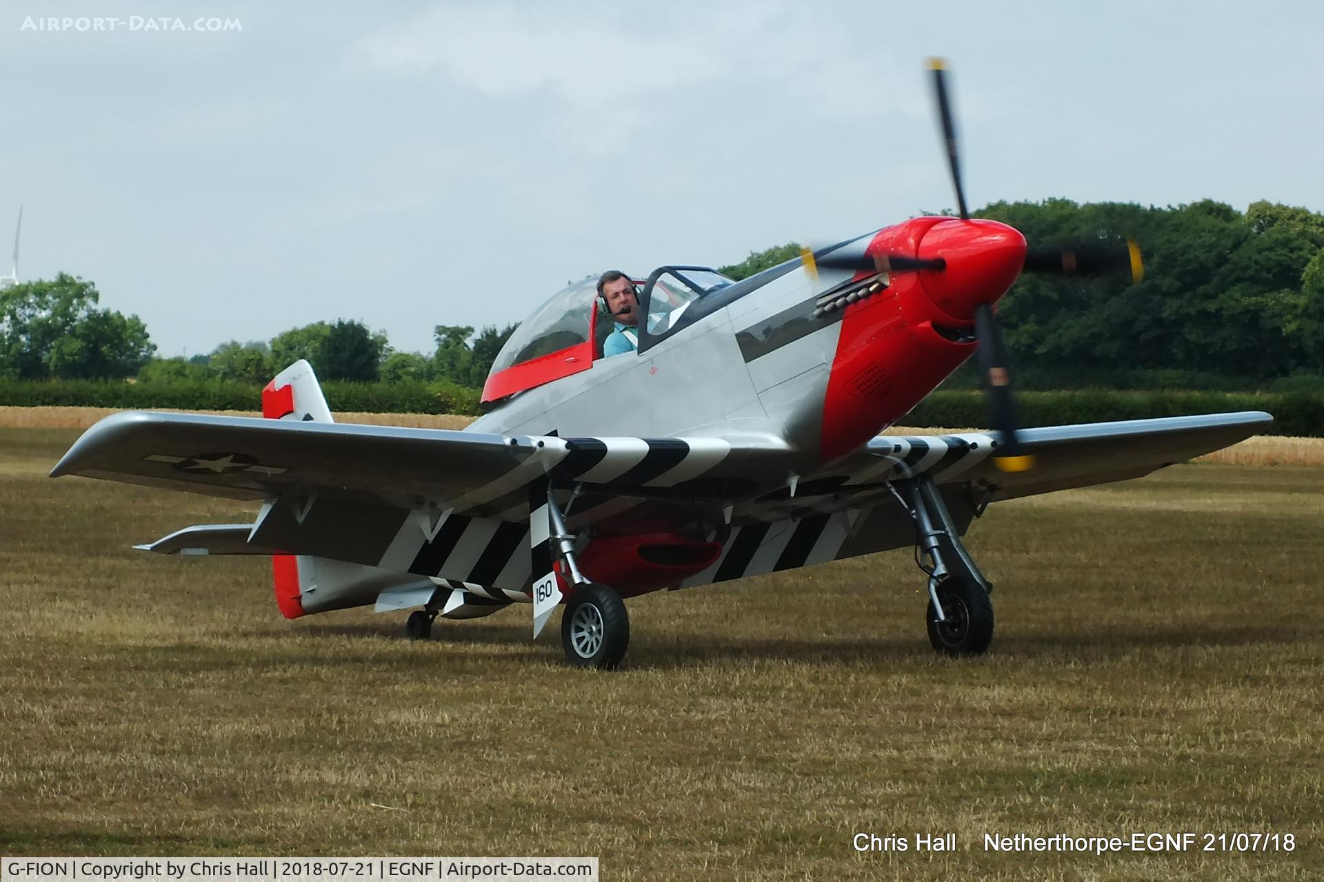 G-FION, 2016 Titan T-51 Mustang C/N LAA 355-15164, Netherthorpe