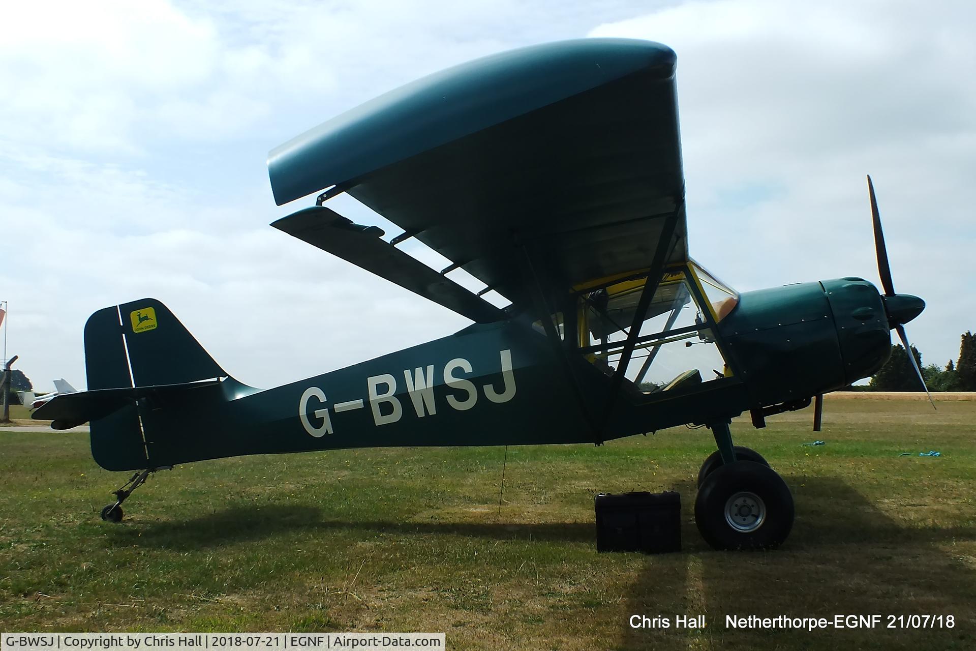 G-BWSJ, 1996 Denney Kitfox Mk3 C/N PFA 172-12204, Netherthorpe