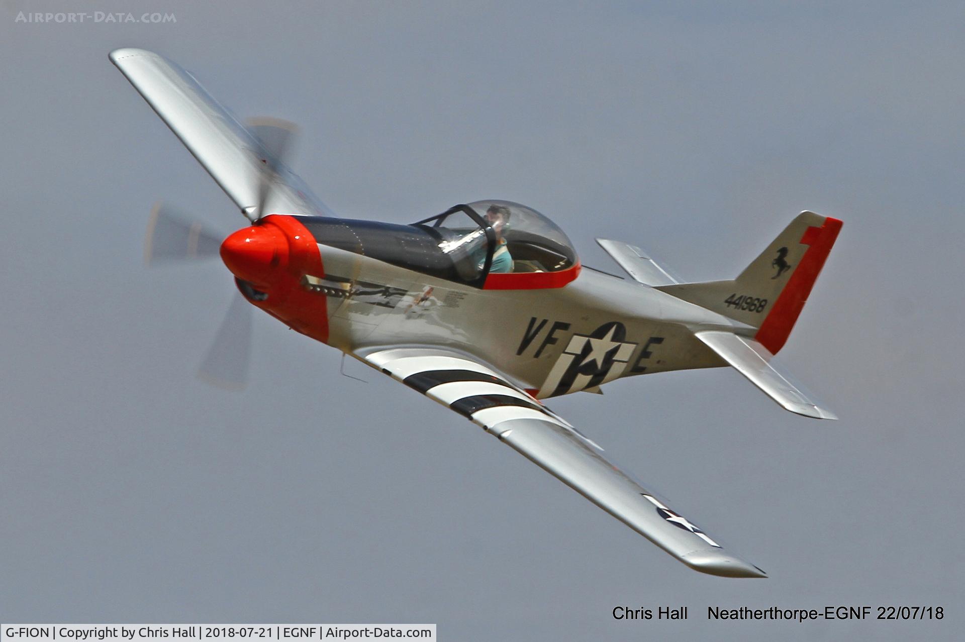 G-FION, 2016 Titan T-51 Mustang C/N LAA 355-15164, Netherthorpe