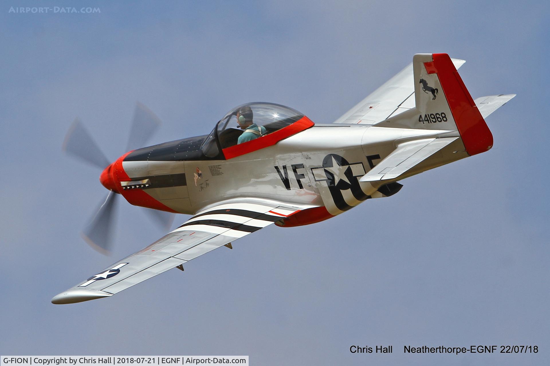G-FION, 2016 Titan T-51 Mustang C/N LAA 355-15164, Netherthorpe