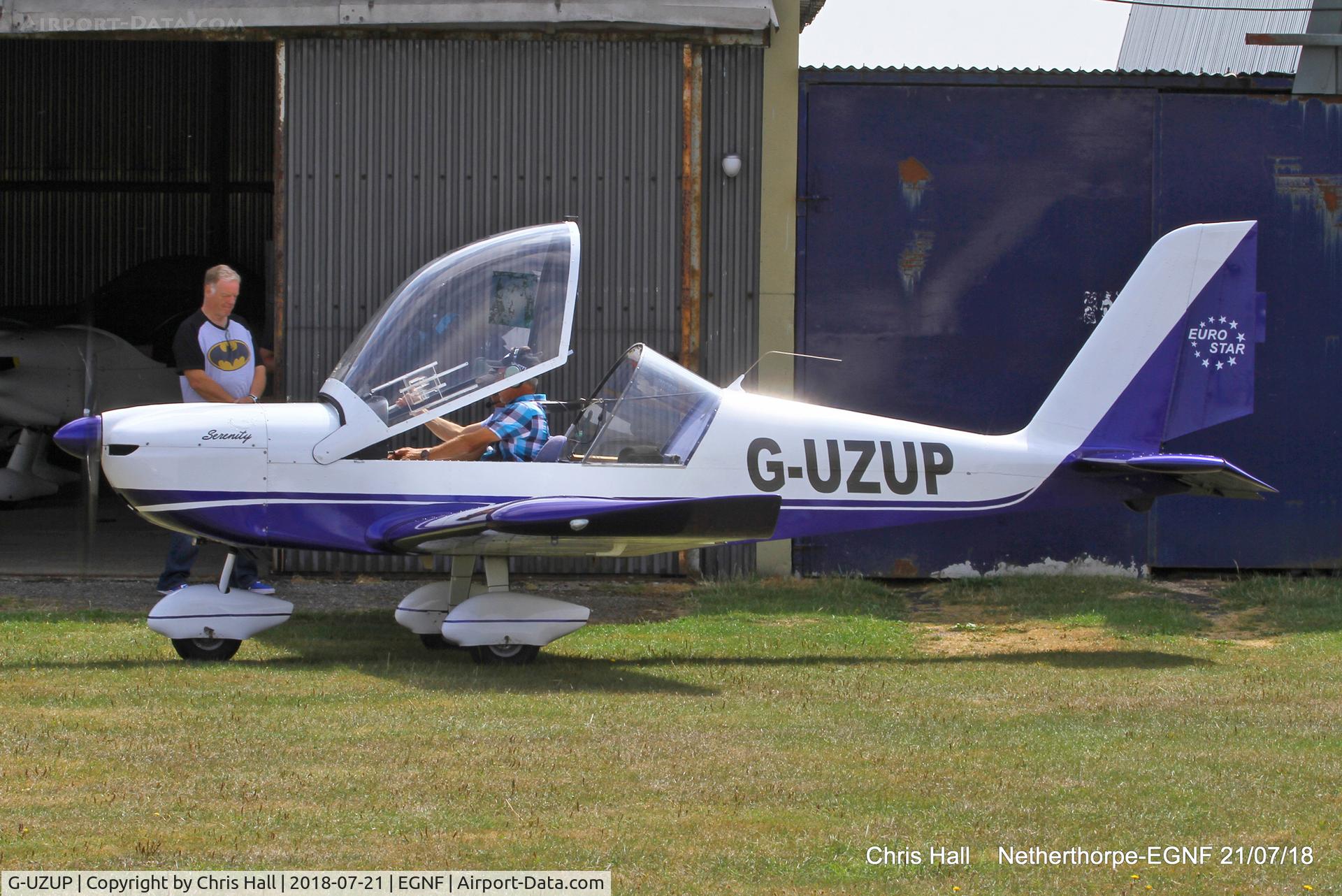 G-UZUP, 2006 Aerotechnik EV-97A Eurostar C/N PFA 315A-14528, Netherthorpe