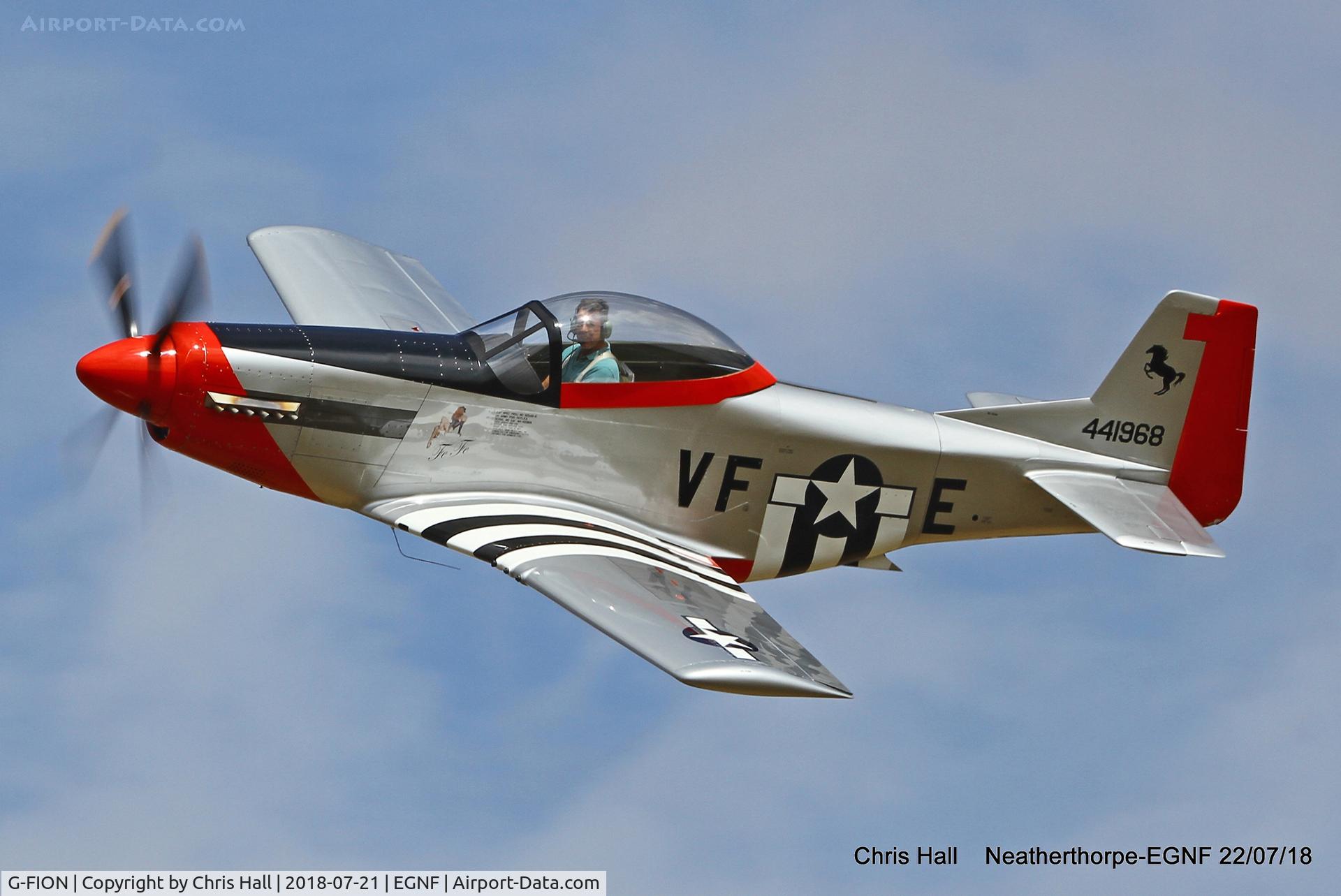 G-FION, 2016 Titan T-51 Mustang C/N LAA 355-15164, Netherthorpe