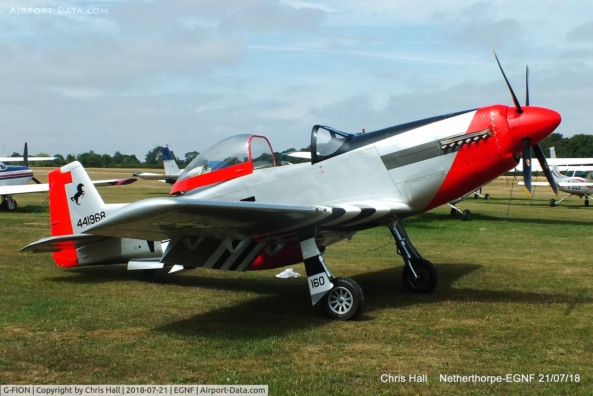 G-FION, 2016 Titan T-51 Mustang C/N LAA 355-15164, Netherthorpe