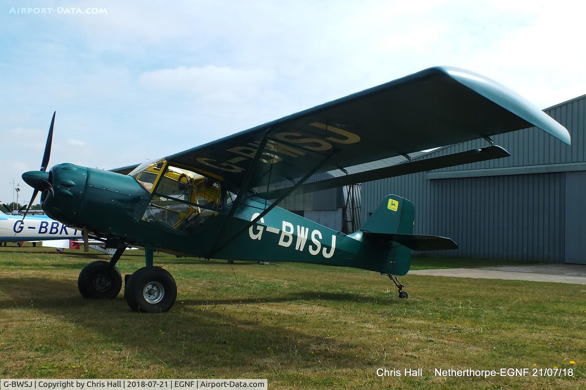G-BWSJ, 1996 Denney Kitfox Mk3 C/N PFA 172-12204, Netherthorpe