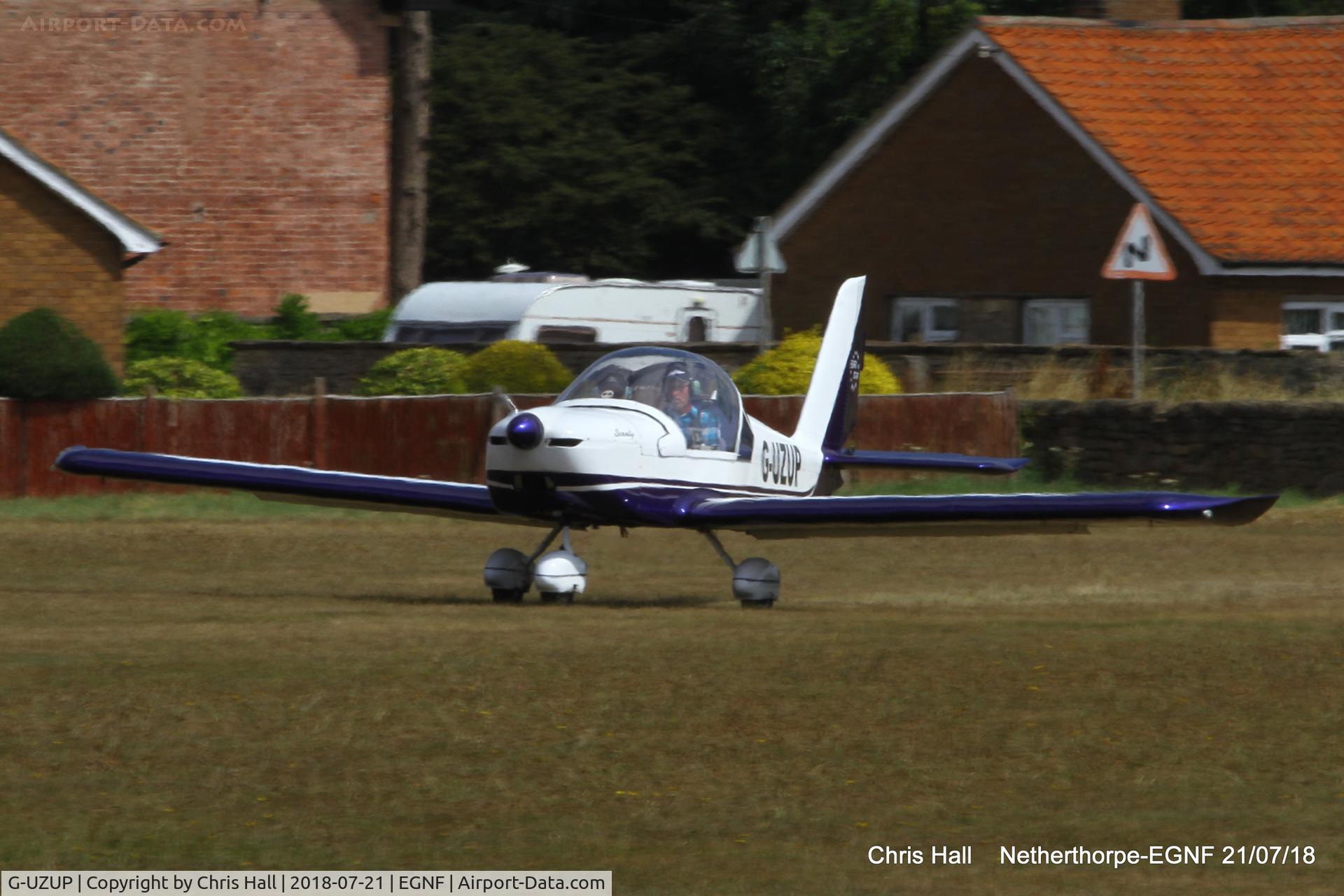 G-UZUP, 2006 Aerotechnik EV-97A Eurostar C/N PFA 315A-14528, Netherthorpe