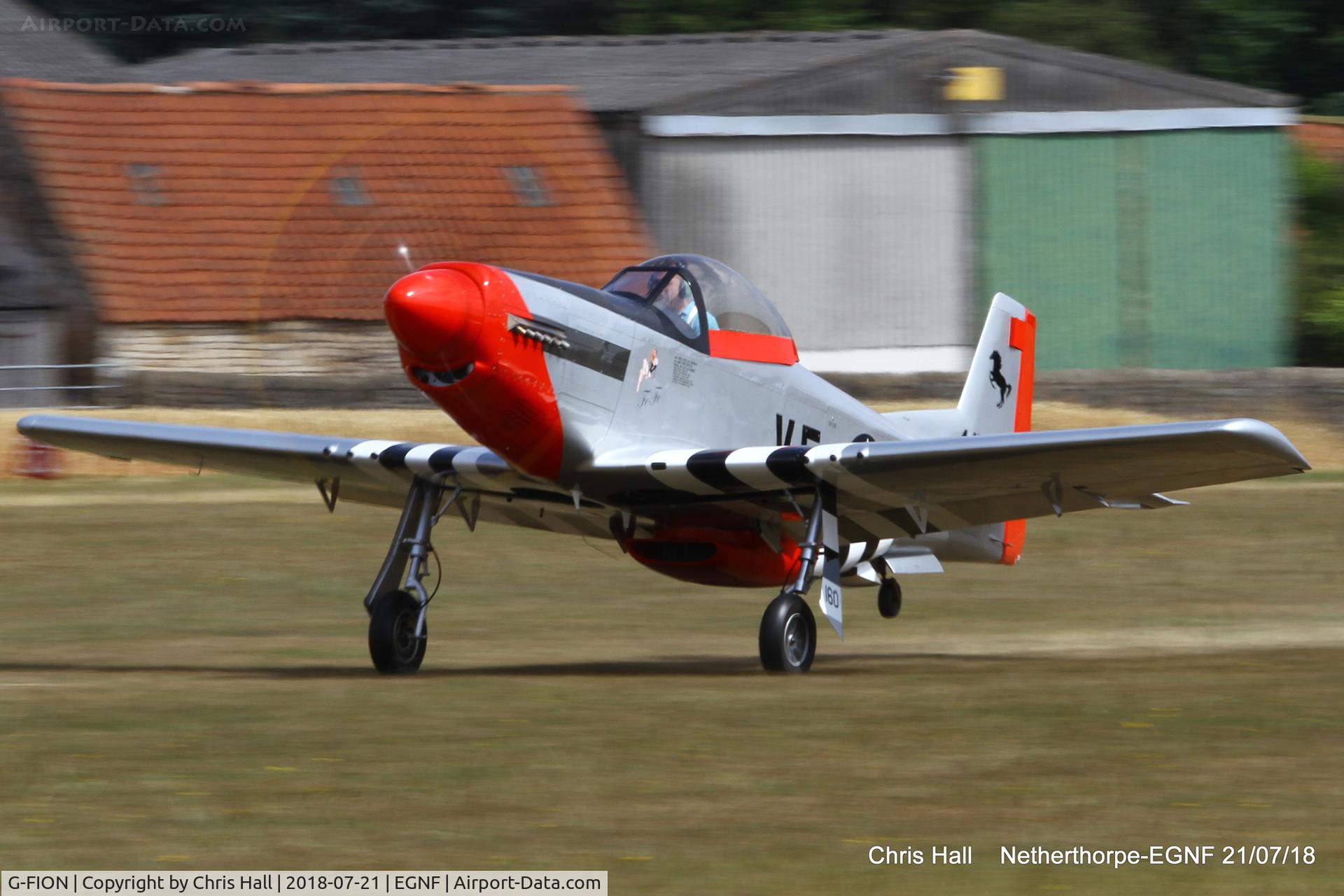 G-FION, 2016 Titan T-51 Mustang C/N LAA 355-15164, Netherthorpe