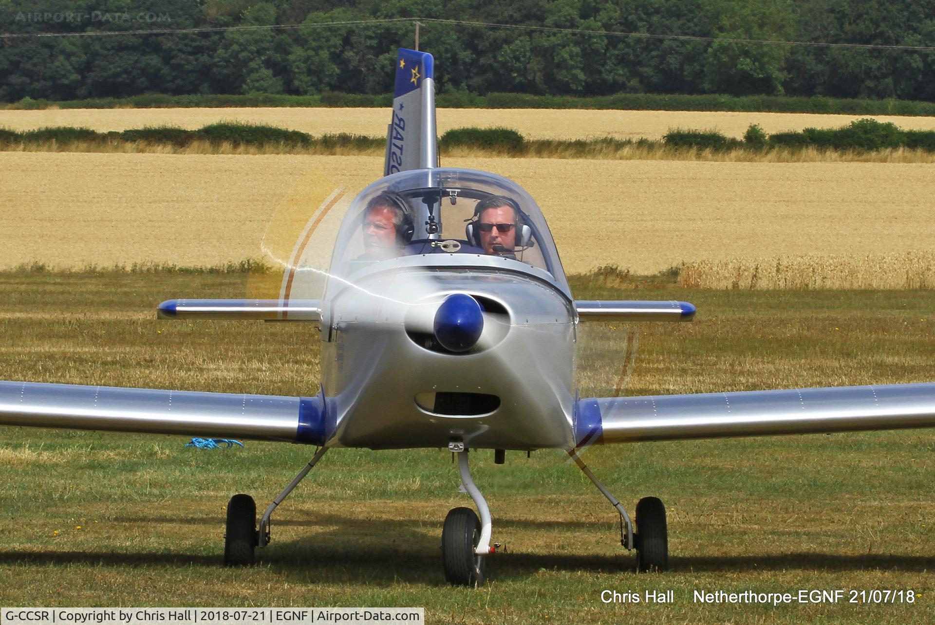 G-CCSR, 2004 Aerotechnik EV-97A Eurostar C/N PFA 315-14174, Netherthorpe