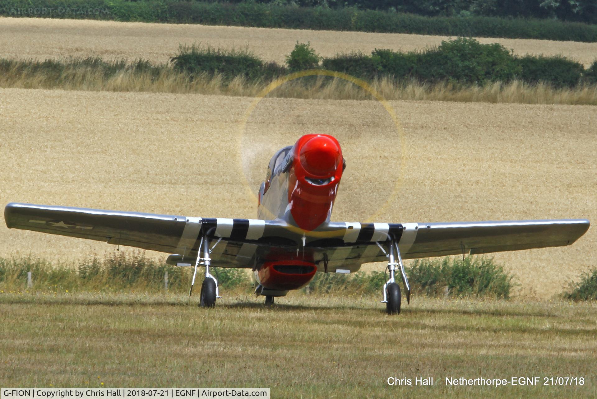 G-FION, 2016 Titan T-51 Mustang C/N LAA 355-15164, Netherthorpe