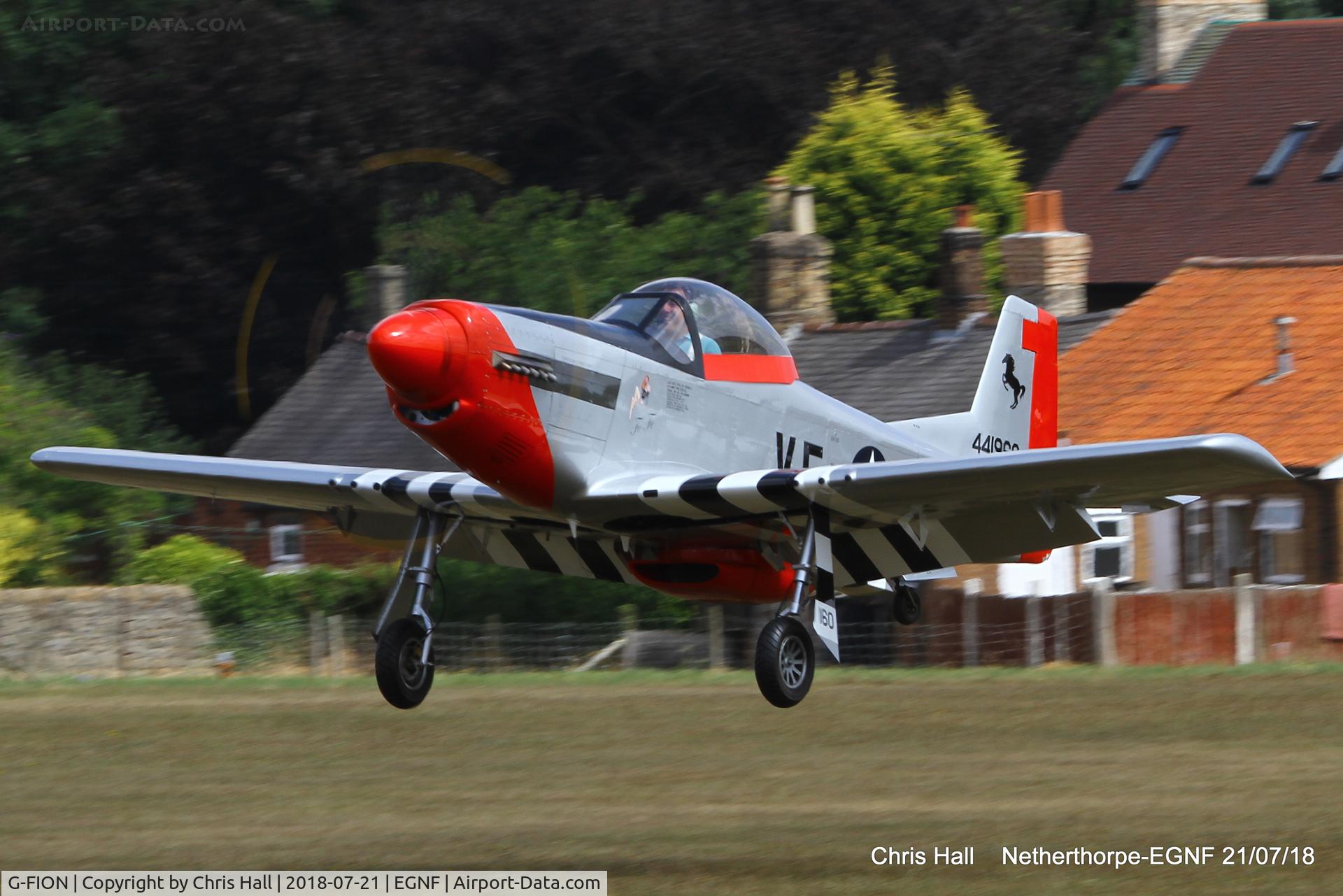 G-FION, 2016 Titan T-51 Mustang C/N LAA 355-15164, Netherthorpe