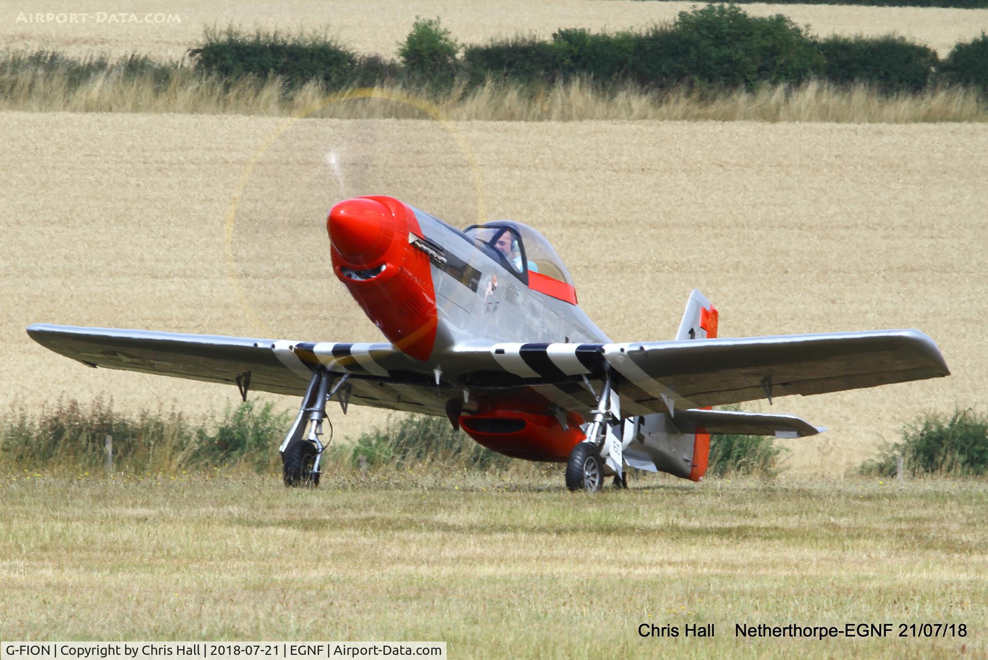 G-FION, 2016 Titan T-51 Mustang C/N LAA 355-15164, Netherthorpe