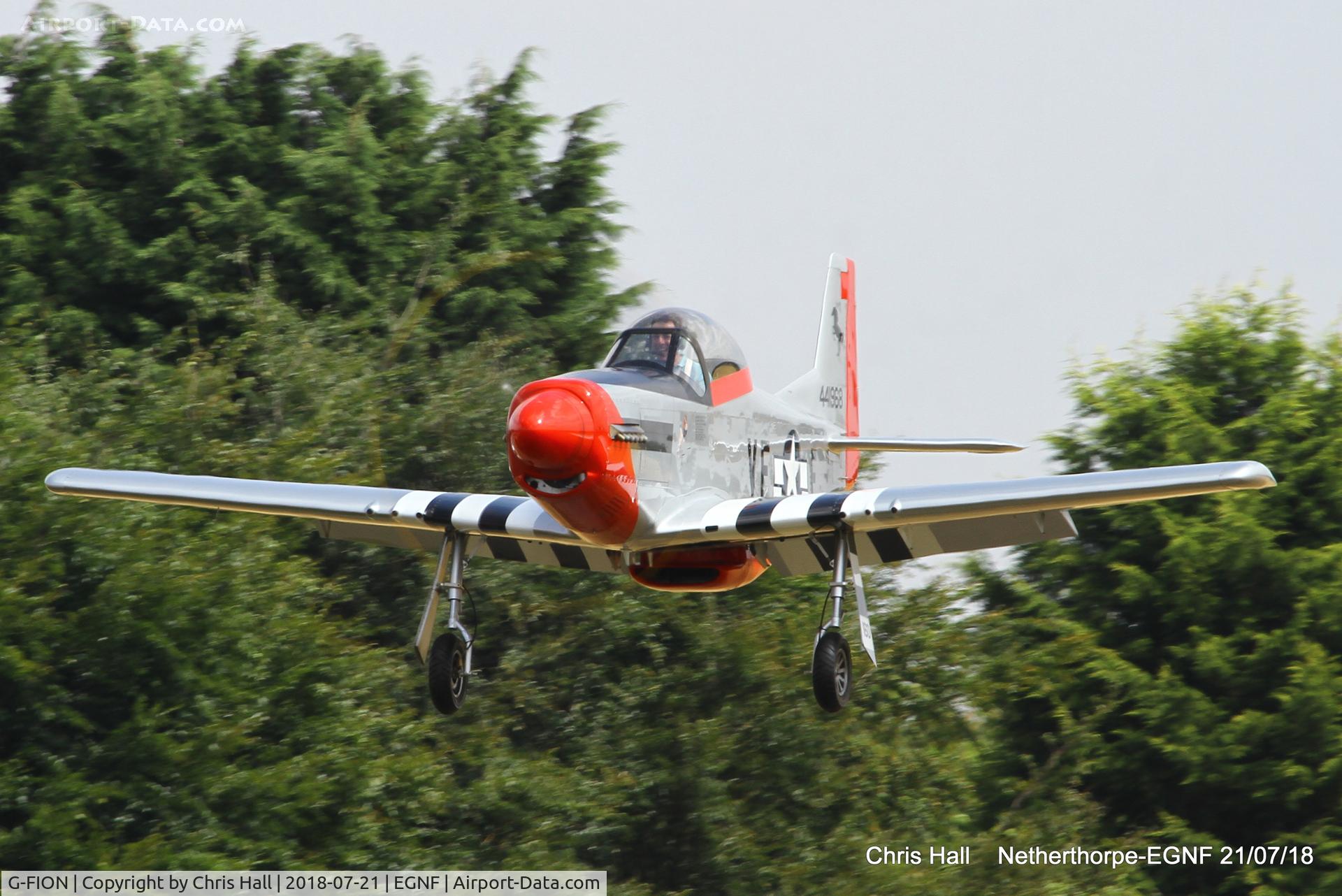 G-FION, 2016 Titan T-51 Mustang C/N LAA 355-15164, Netherthorpe