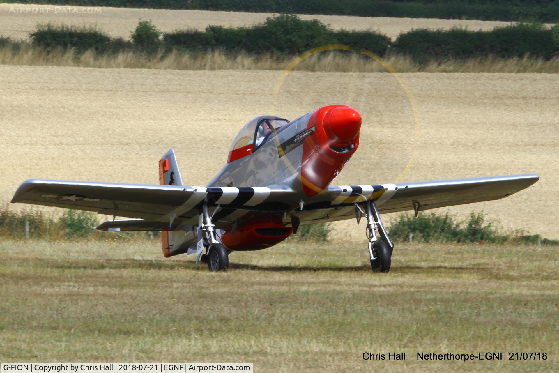 G-FION, 2016 Titan T-51 Mustang C/N LAA 355-15164, Netherthorpe