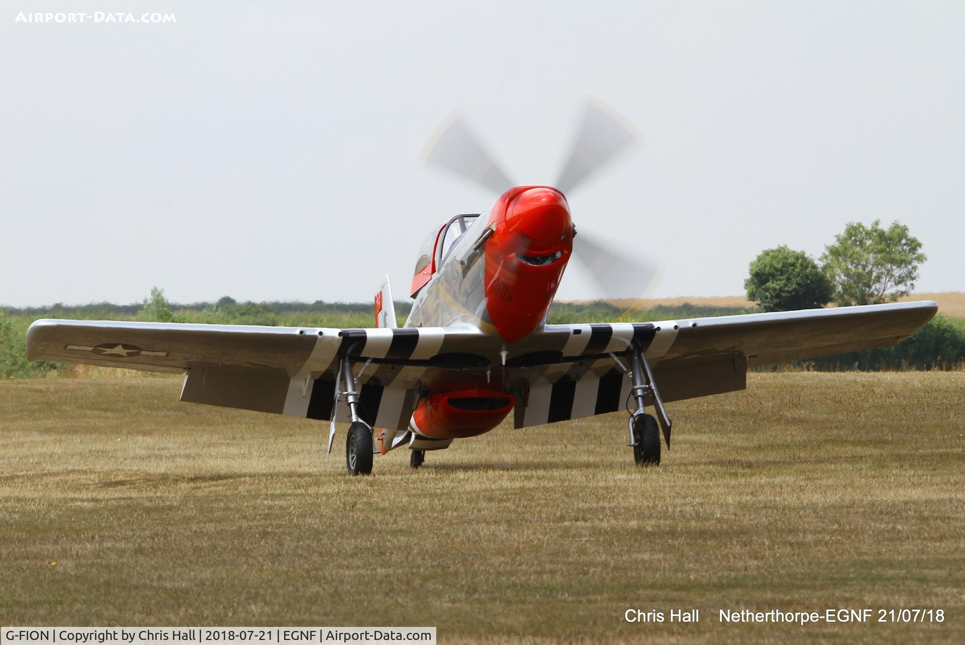 G-FION, 2016 Titan T-51 Mustang C/N LAA 355-15164, Netherthorpe