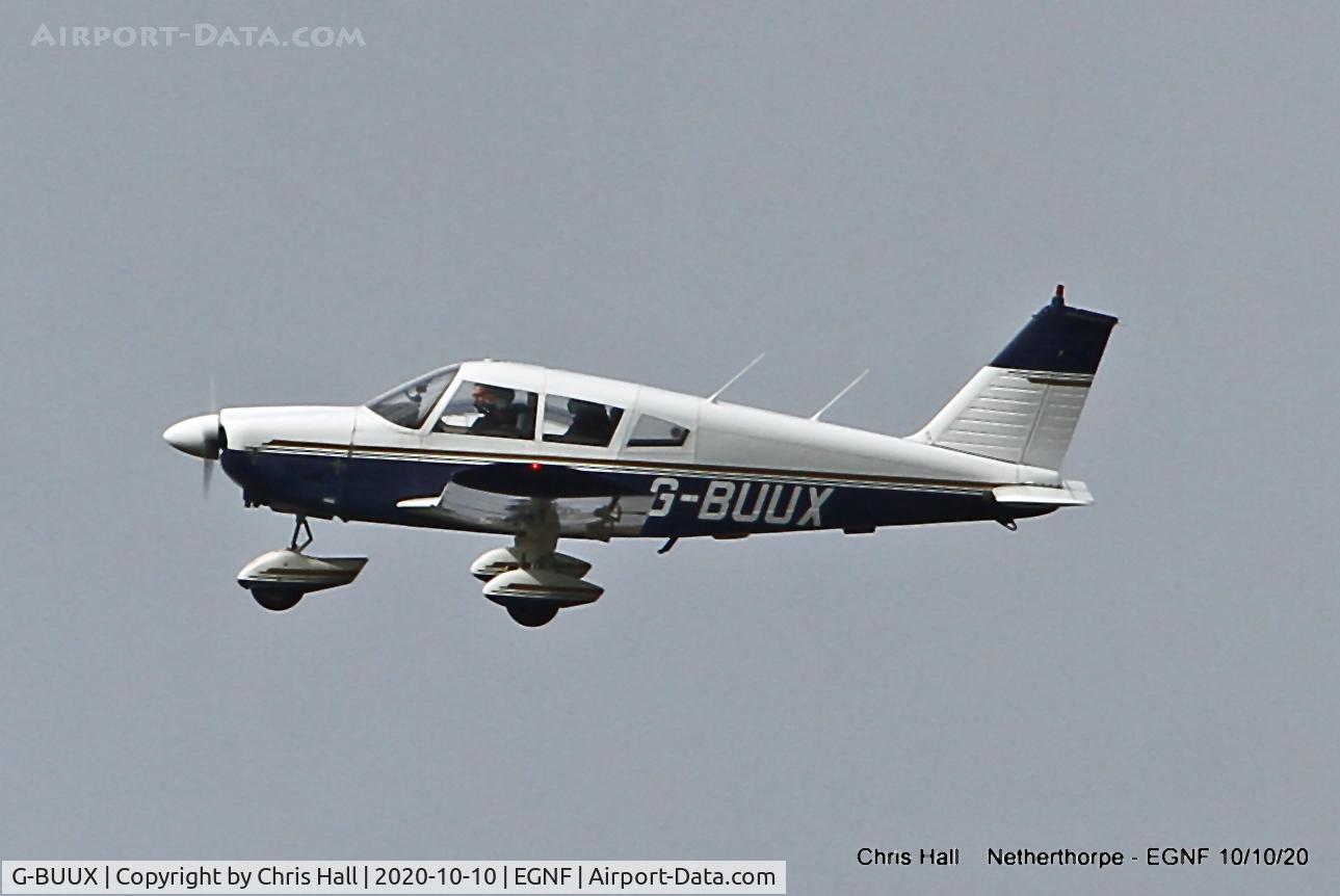G-BUUX, 1968 Piper PA-28-180 Cherokee C/N 28-5128, Netherthorpe