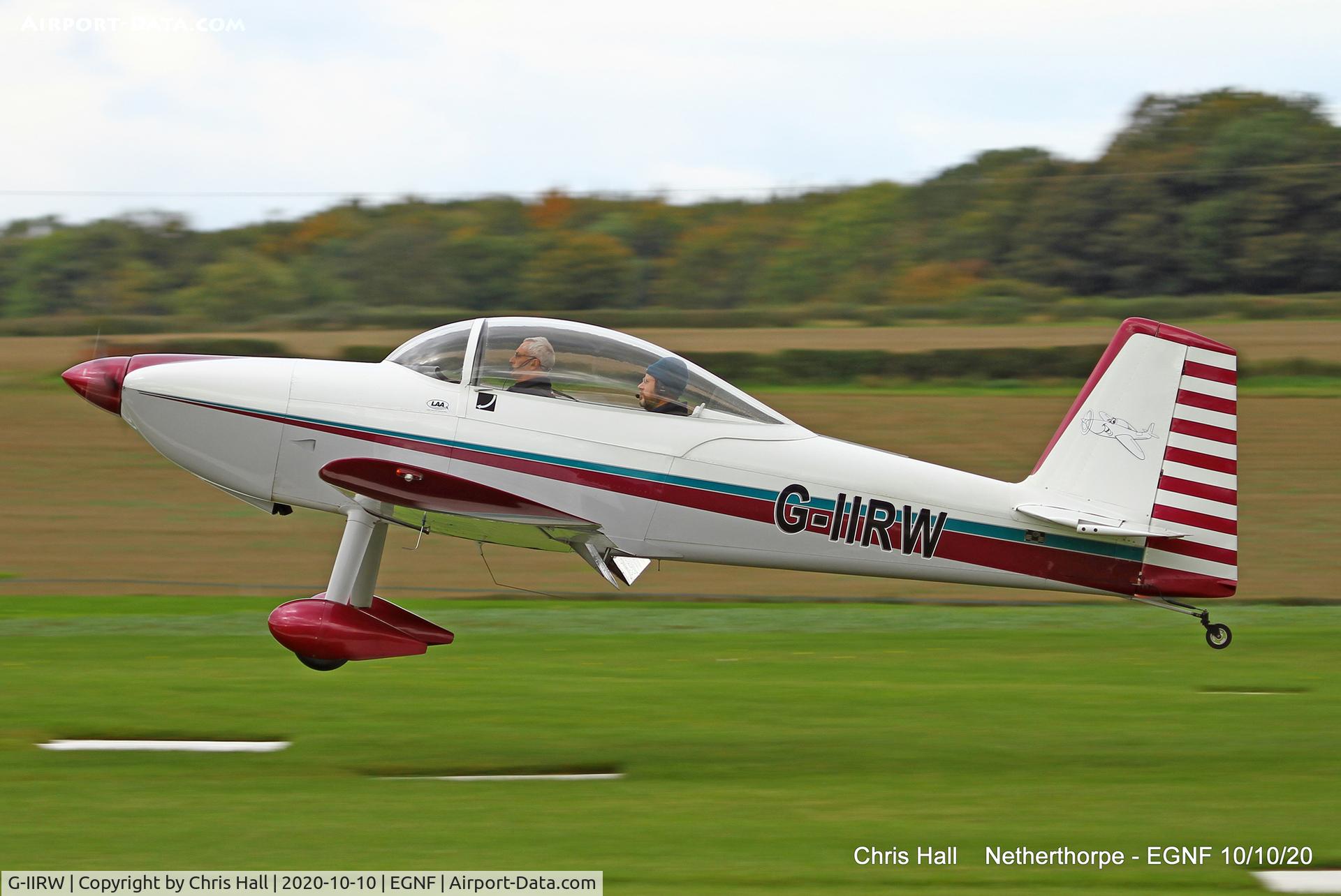 G-IIRW, 2002 Vans RV-8 C/N 80449, Netherthorpe