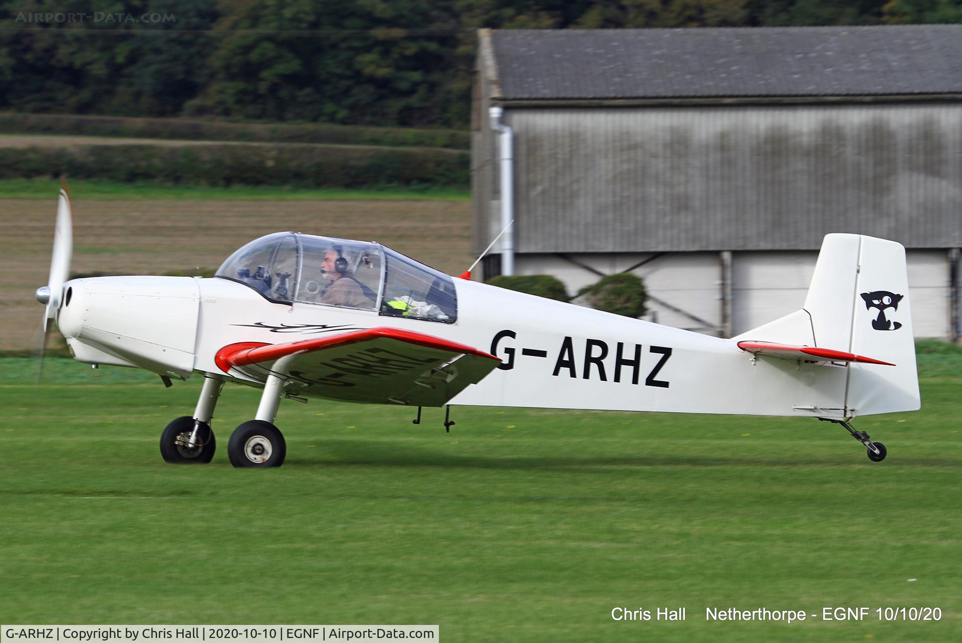 G-ARHZ, 1961 Rollason Druine D-62 Condor C/N PFA 247, Netherthorpe