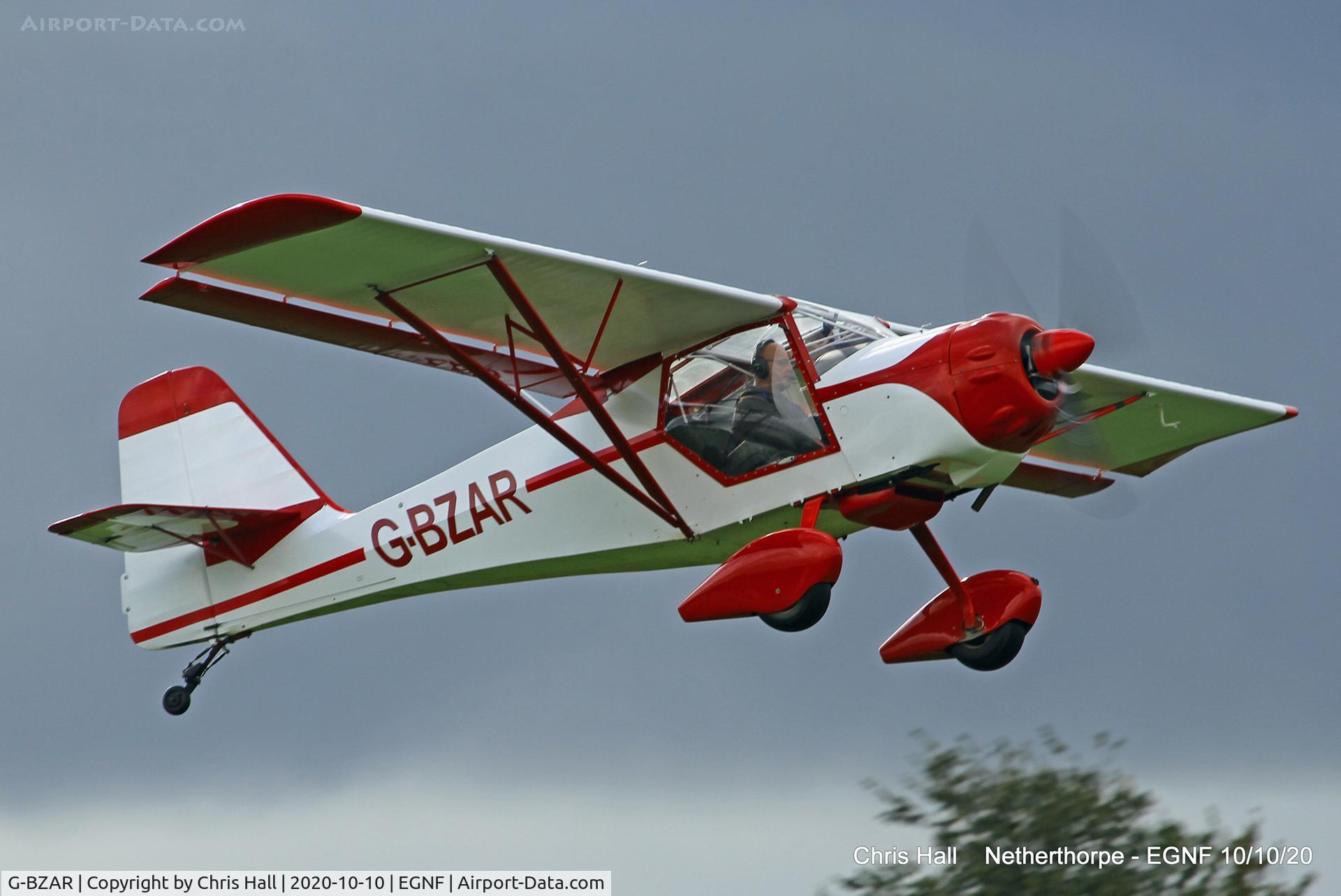 G-BZAR, 1996 Denney Kitfox 4-1200 Speedster C/N PFA 172B-12529, Netherthorpe