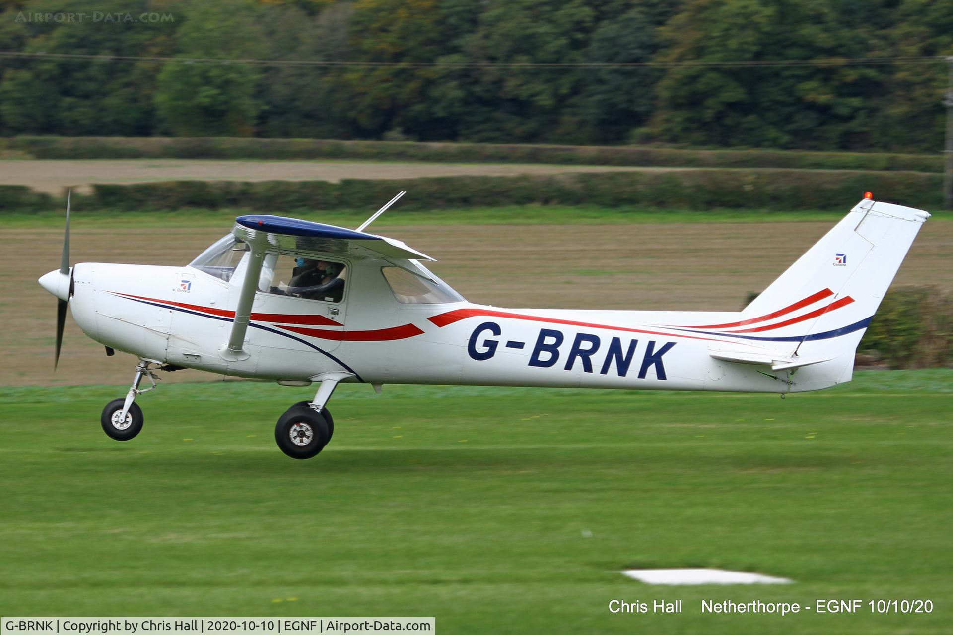 G-BRNK, 1977 Cessna 152 C/N 152-80479, Netherthorpe