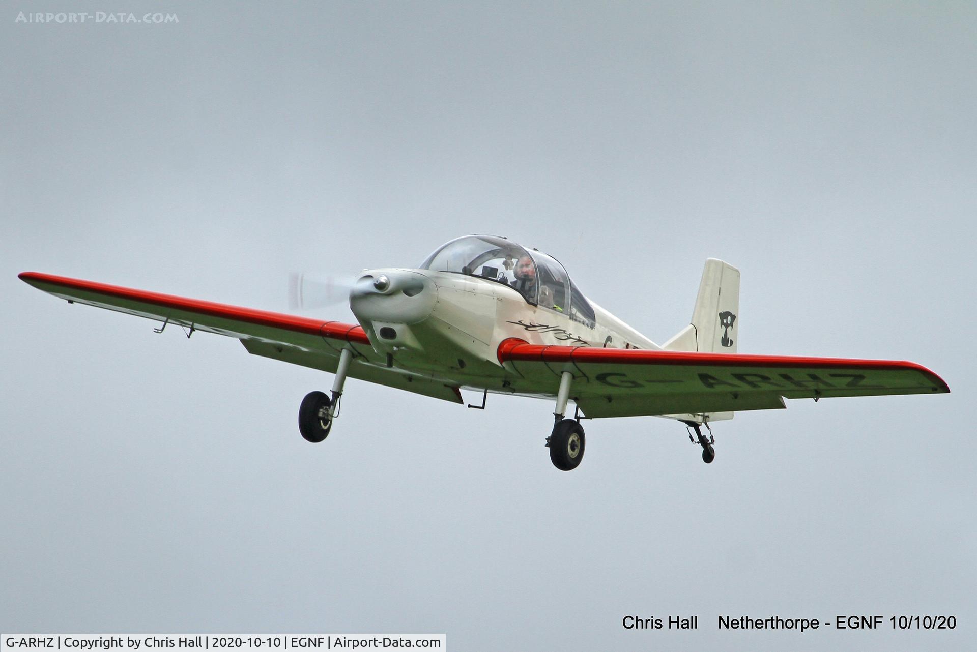 G-ARHZ, 1961 Rollason Druine D-62 Condor C/N PFA 247, Netherthorpe