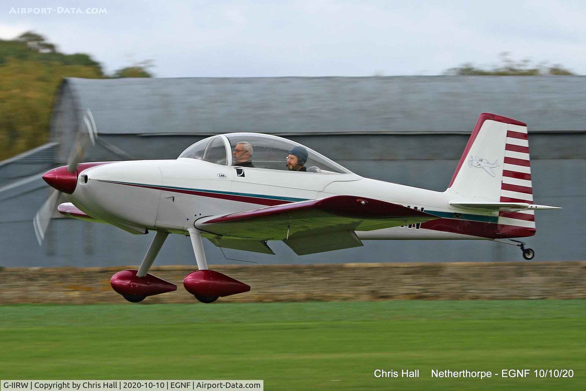 G-IIRW, 2002 Vans RV-8 C/N 80449, Netherthorpe