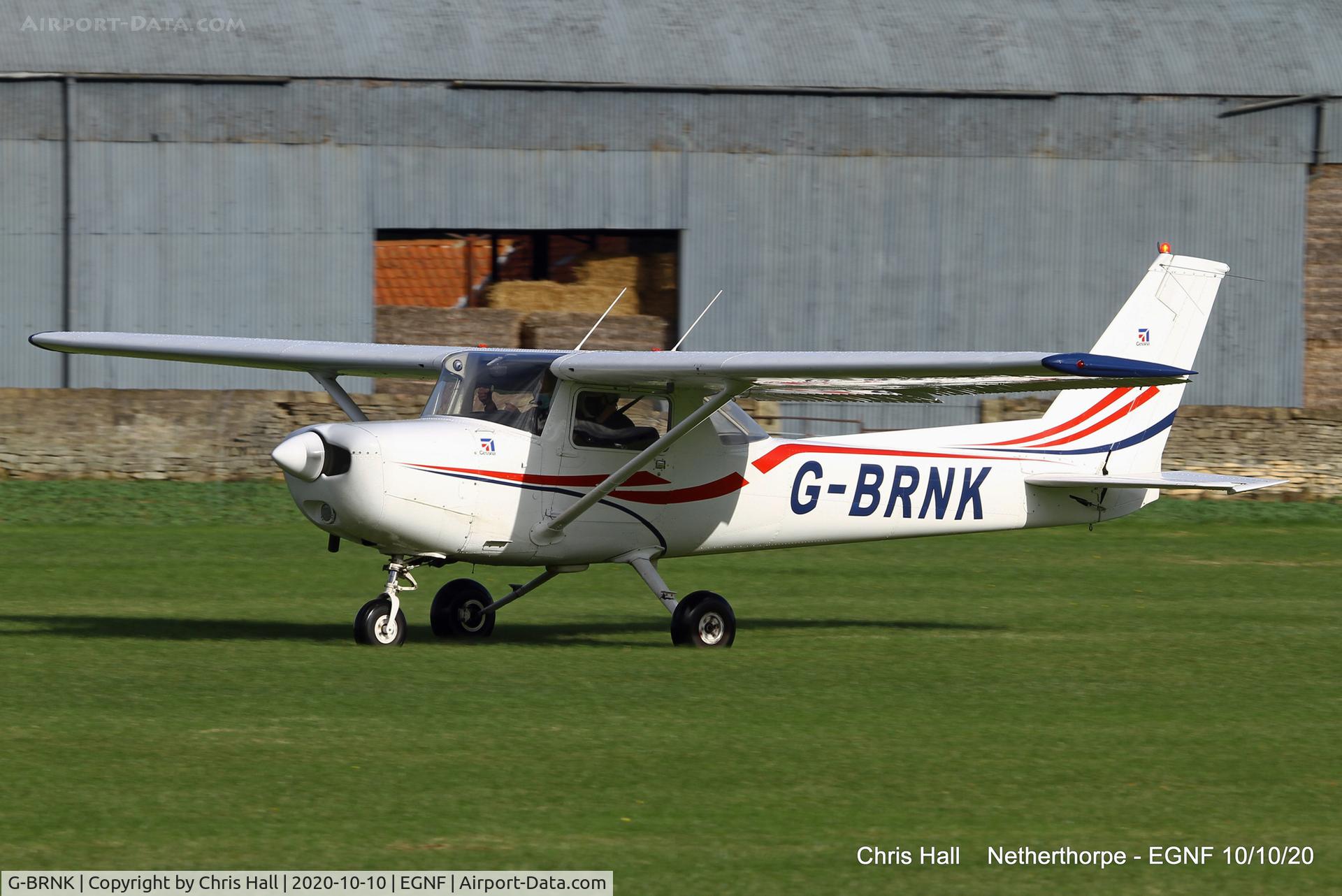 G-BRNK, 1977 Cessna 152 C/N 152-80479, Netherthorpe