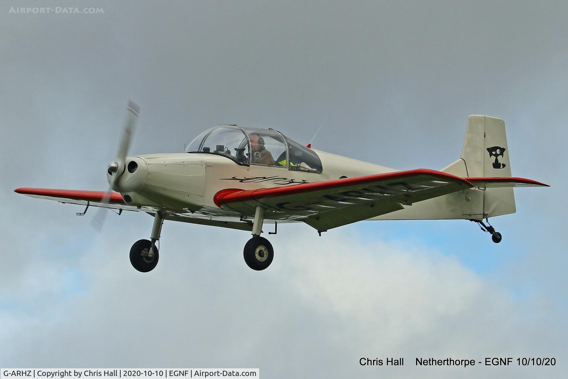 G-ARHZ, 1961 Rollason Druine D-62 Condor C/N PFA 247, Netherthorpe