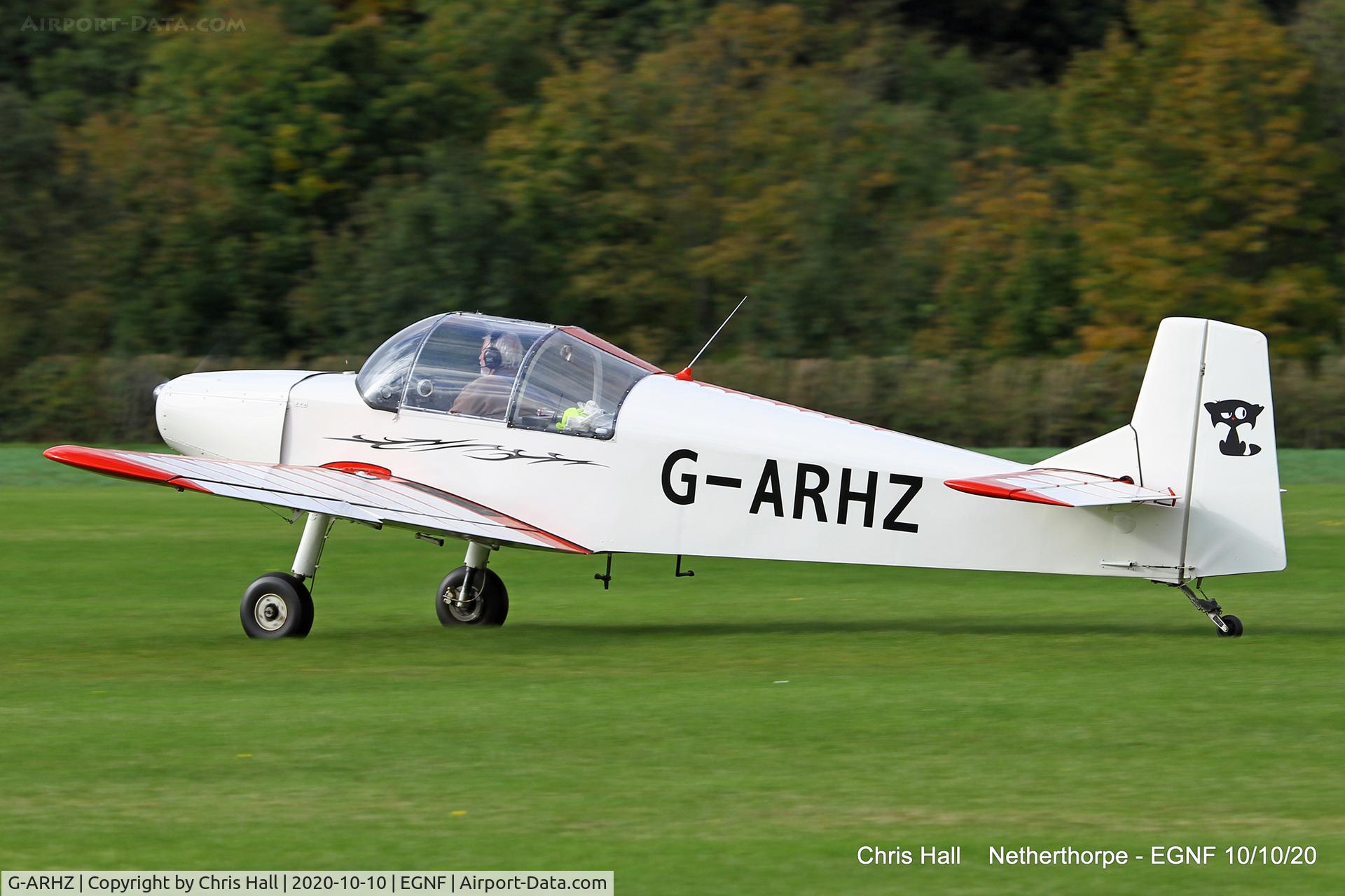 G-ARHZ, 1961 Rollason Druine D-62 Condor C/N PFA 247, Netherthorpe