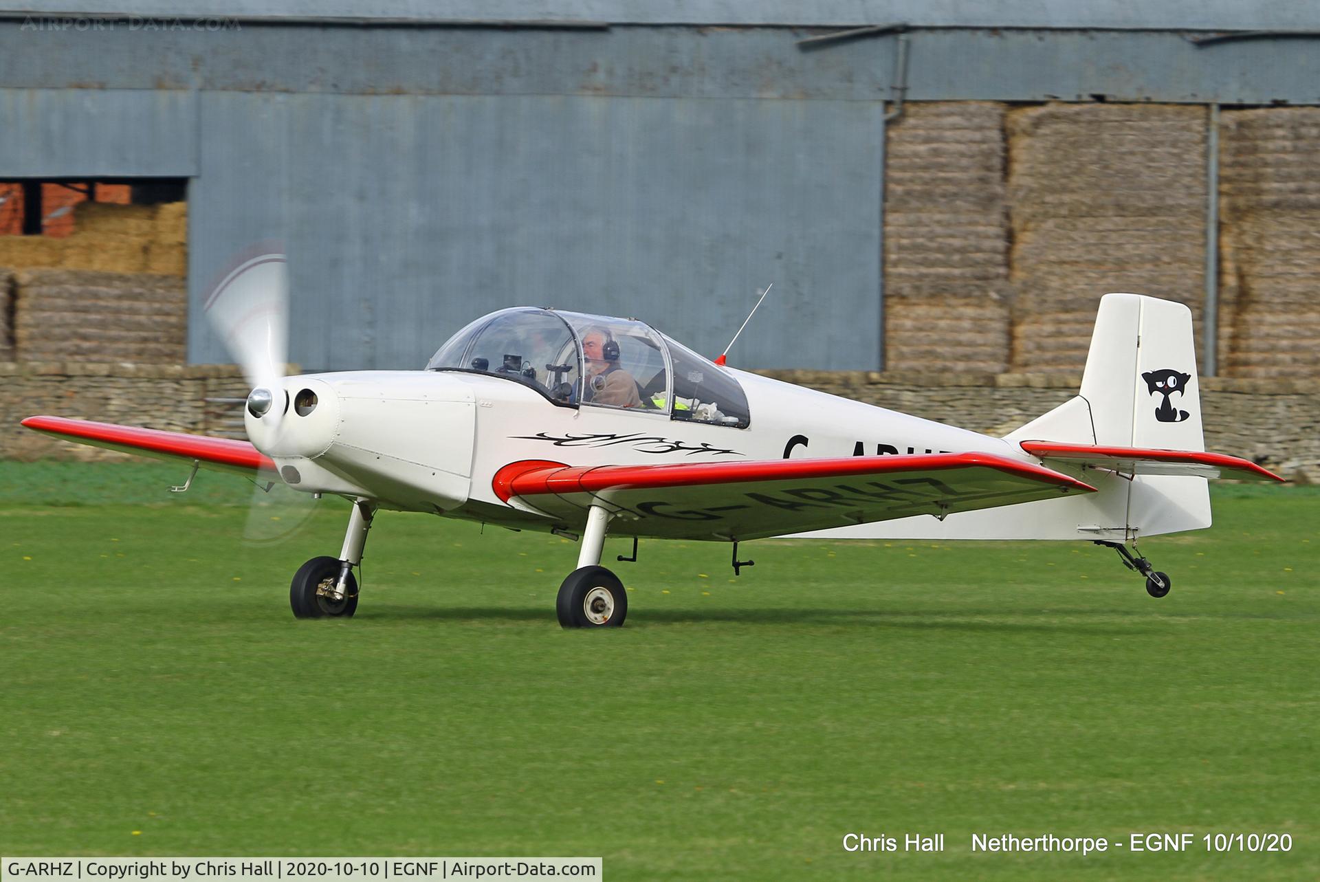 G-ARHZ, 1961 Rollason Druine D-62 Condor C/N PFA 247, Netherthorpe