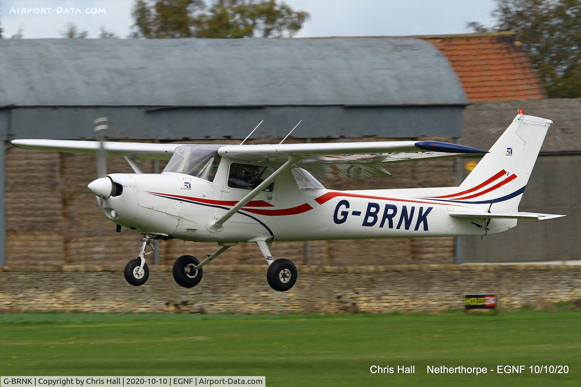 G-BRNK, 1977 Cessna 152 C/N 152-80479, Netherthorpe