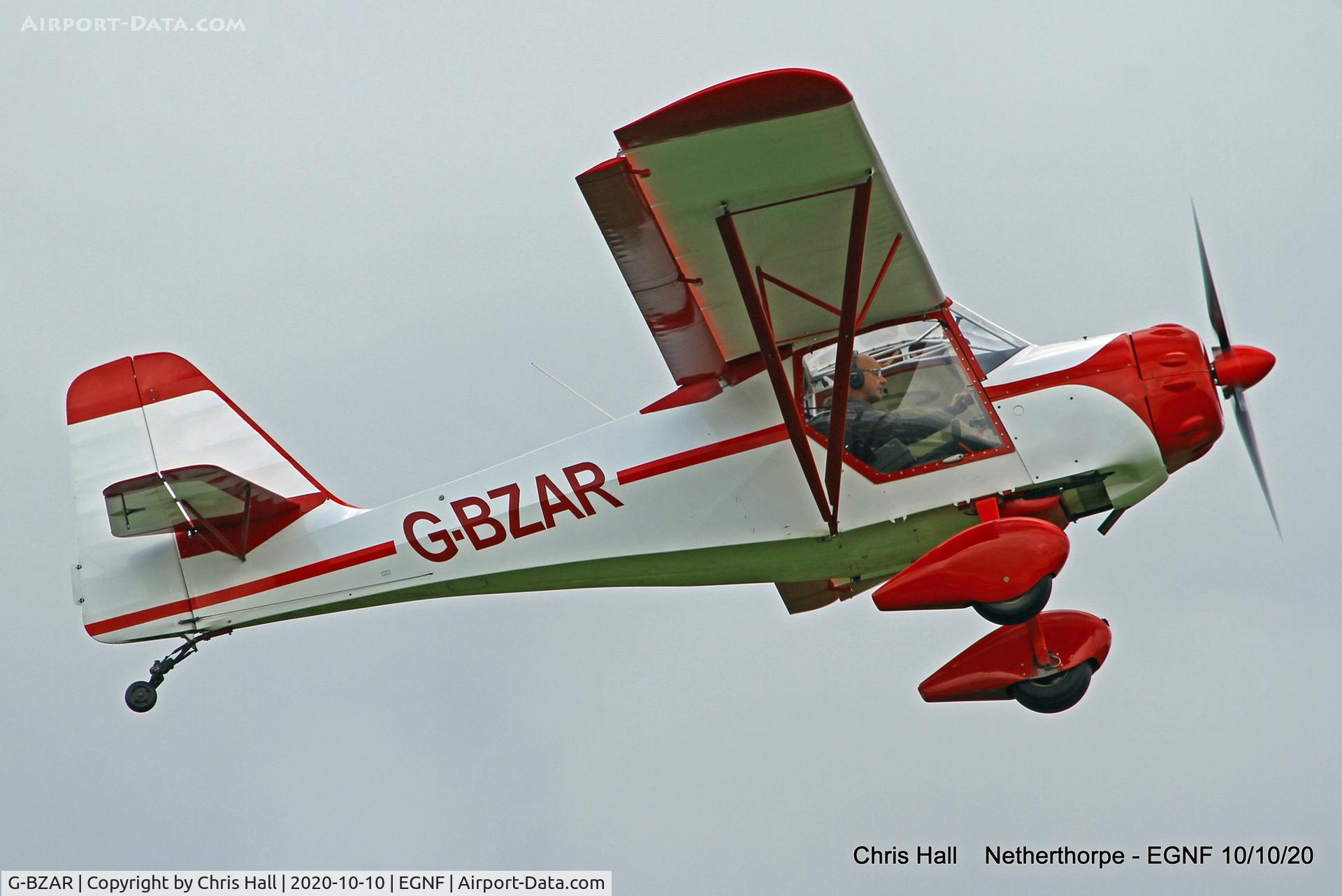 G-BZAR, 1996 Denney Kitfox 4-1200 Speedster C/N PFA 172B-12529, Netherthorpe