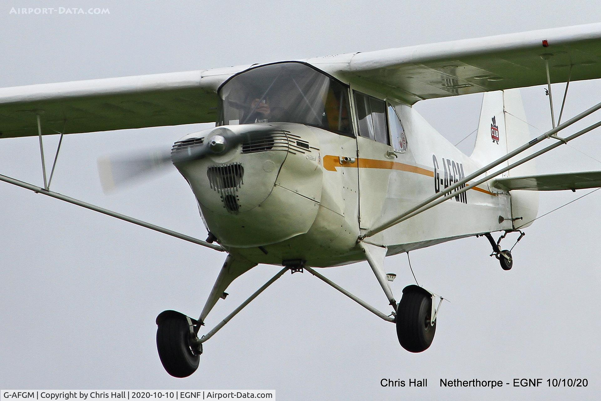G-AFGM, 1940 Piper J-4A Cub Coupe C/N 4-943, Netherthorpe