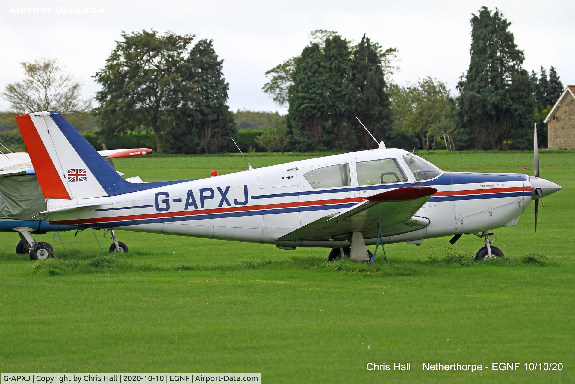 G-APXJ, 1959 Piper PA-24-250 Comanche C/N 24-291, Netherthorpe
