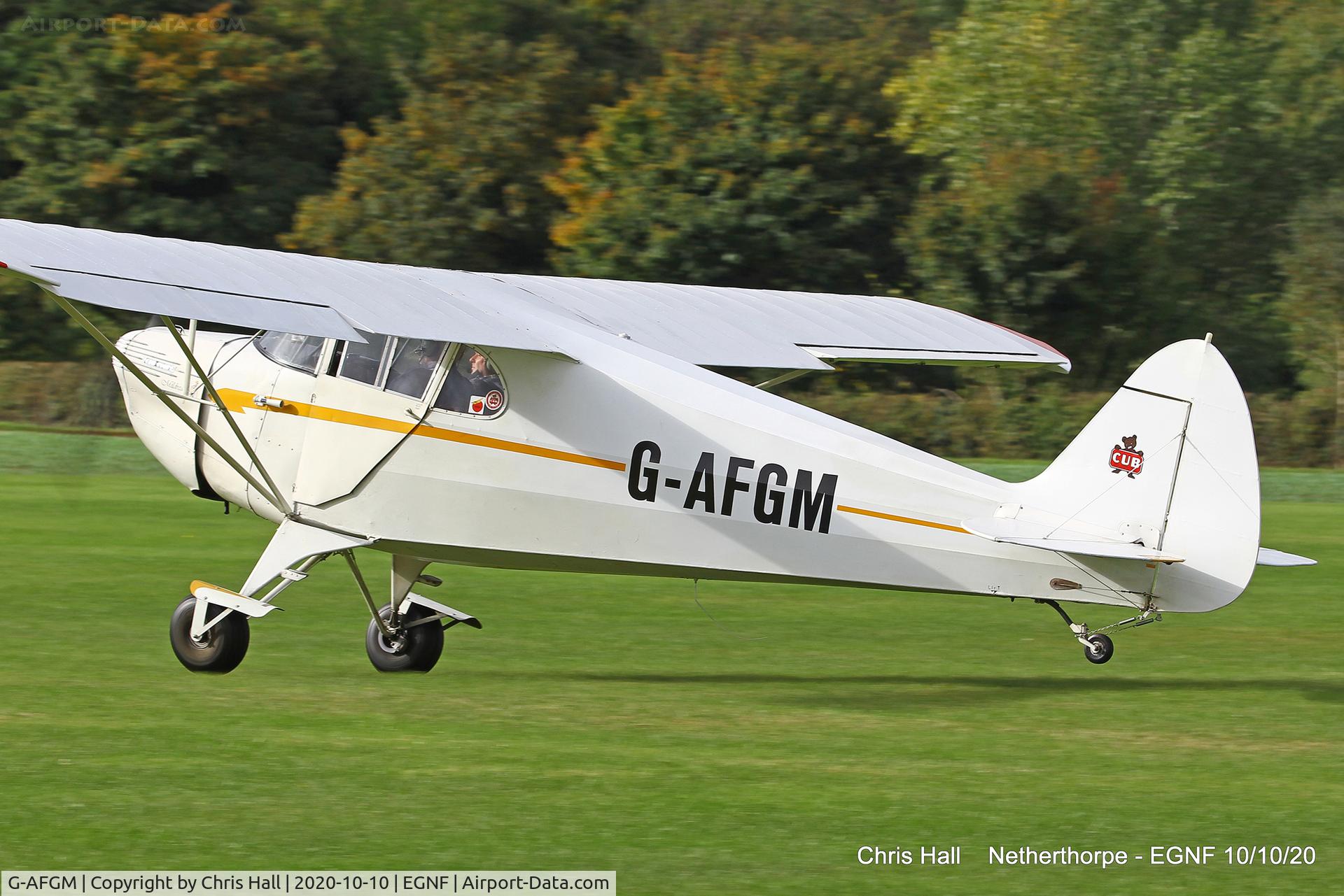 G-AFGM, 1940 Piper J-4A Cub Coupe C/N 4-943, Netherthorpe