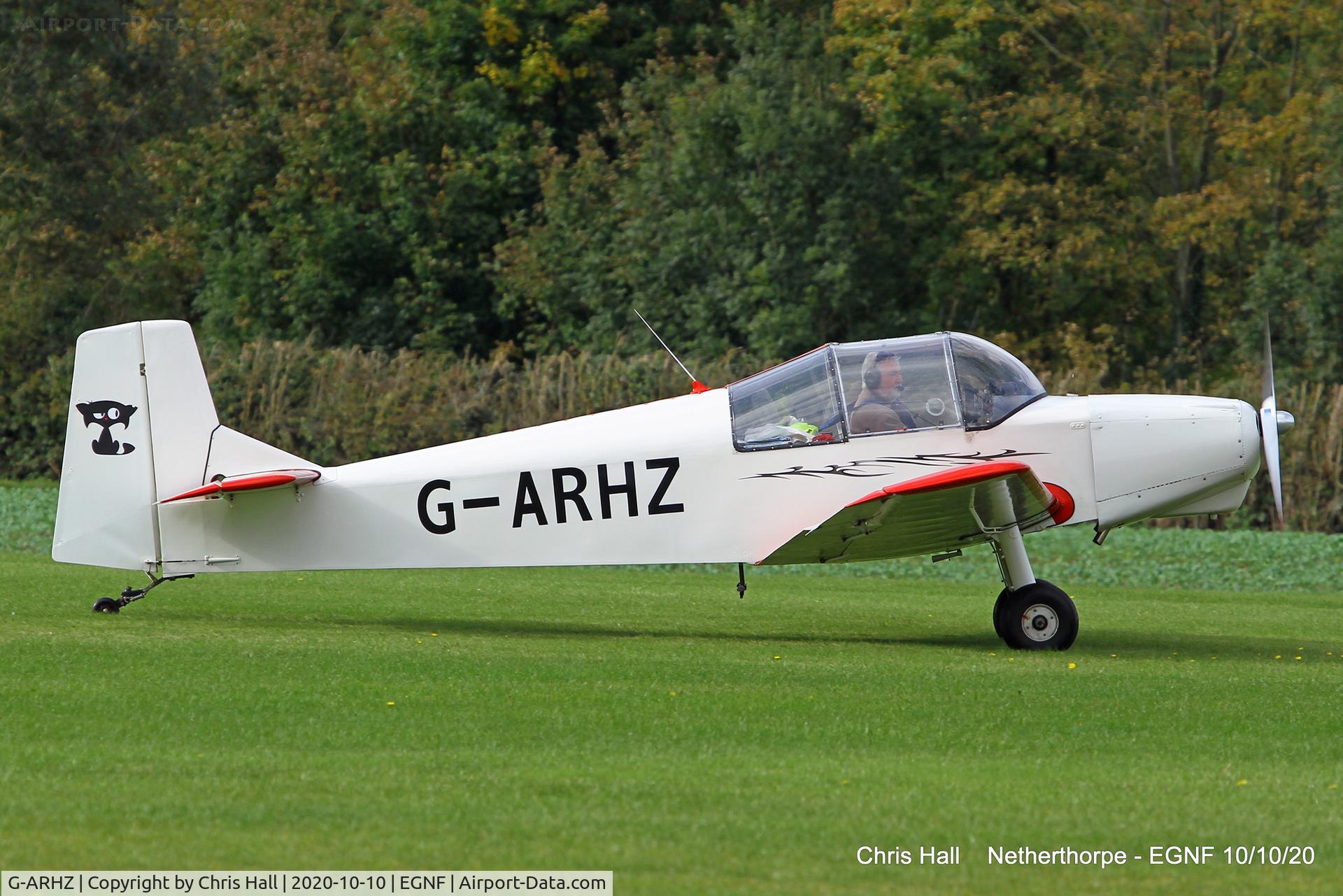 G-ARHZ, 1961 Rollason Druine D-62 Condor C/N PFA 247, Netherthorpe