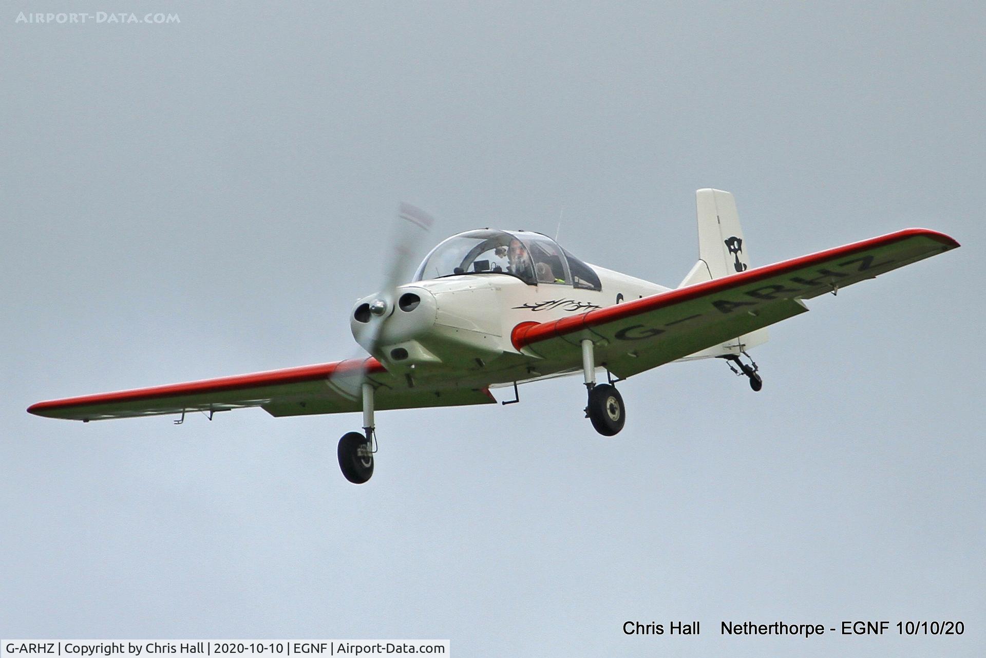 G-ARHZ, 1961 Rollason Druine D-62 Condor C/N PFA 247, Netherthorpe