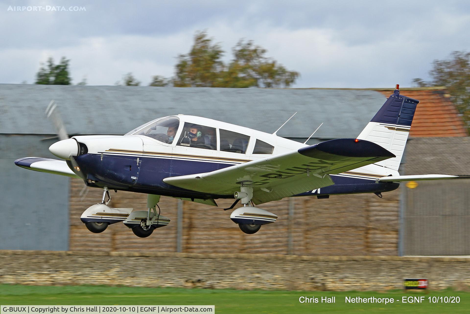 G-BUUX, 1968 Piper PA-28-180 Cherokee C/N 28-5128, Netherthorpe