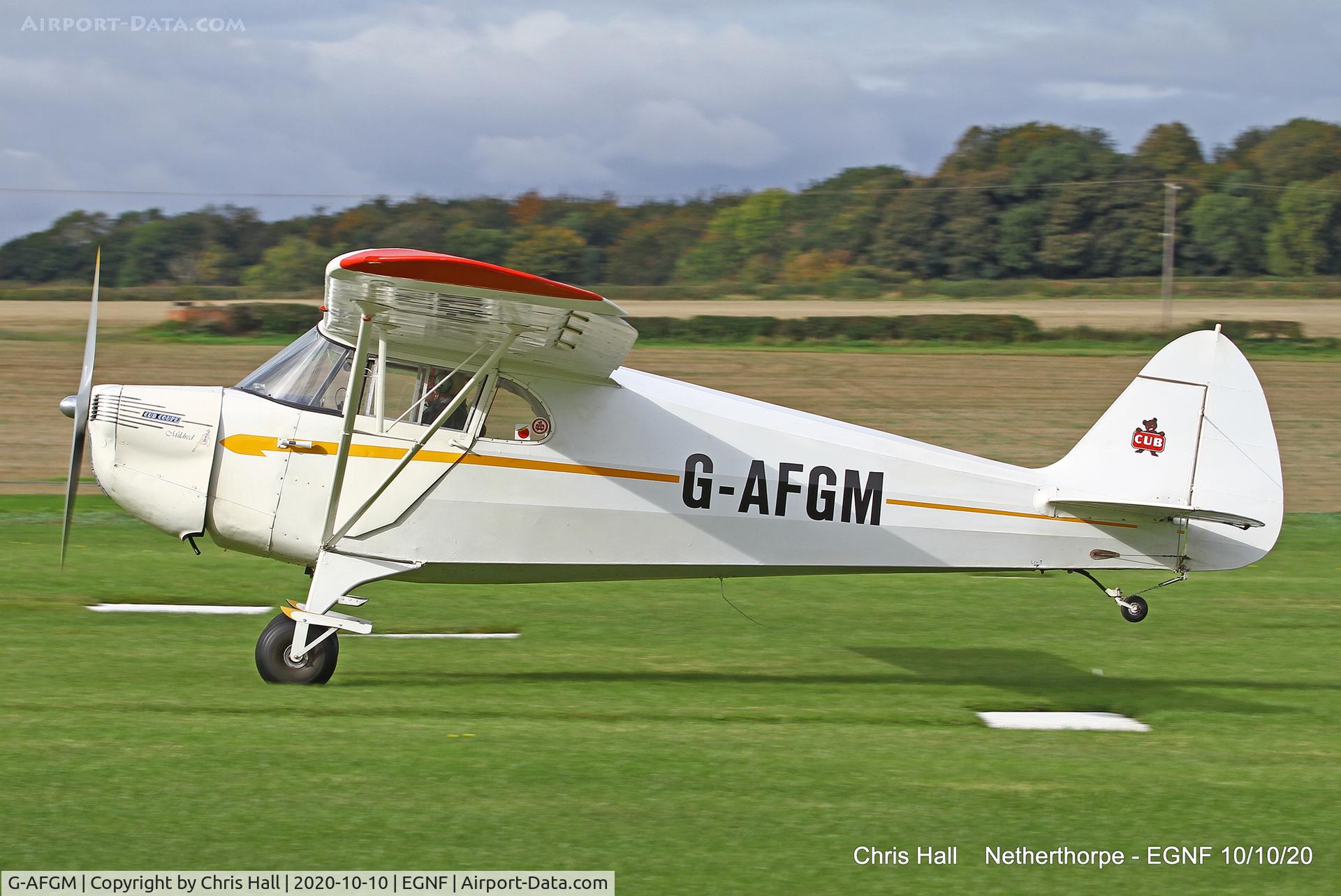 G-AFGM, 1940 Piper J-4A Cub Coupe C/N 4-943, Netherthorpe