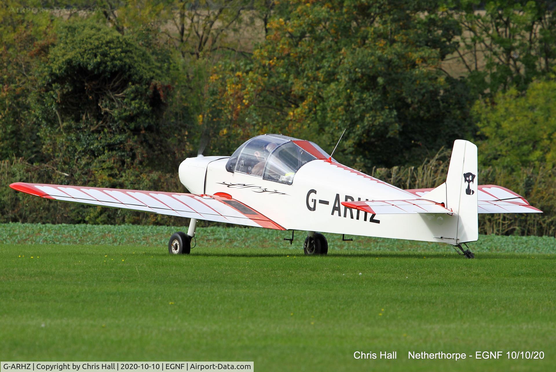 G-ARHZ, 1961 Rollason Druine D-62 Condor C/N PFA 247, Netherthorpe
